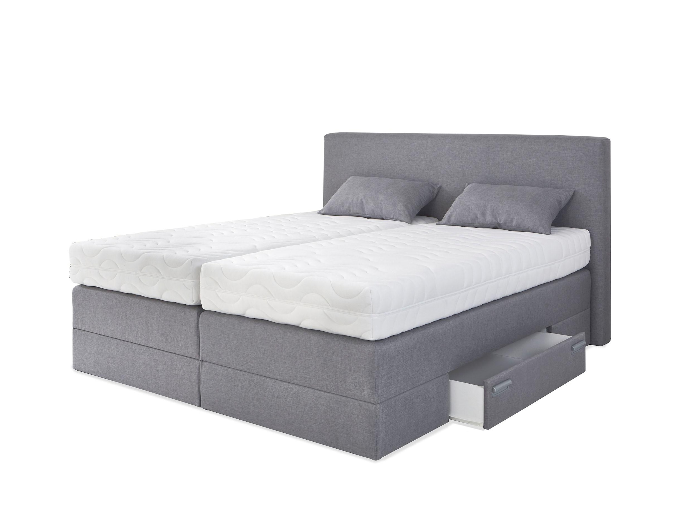 Westfalia Schlafkomfort Boxspringbett, mit Schubkästen und Zierkissen
