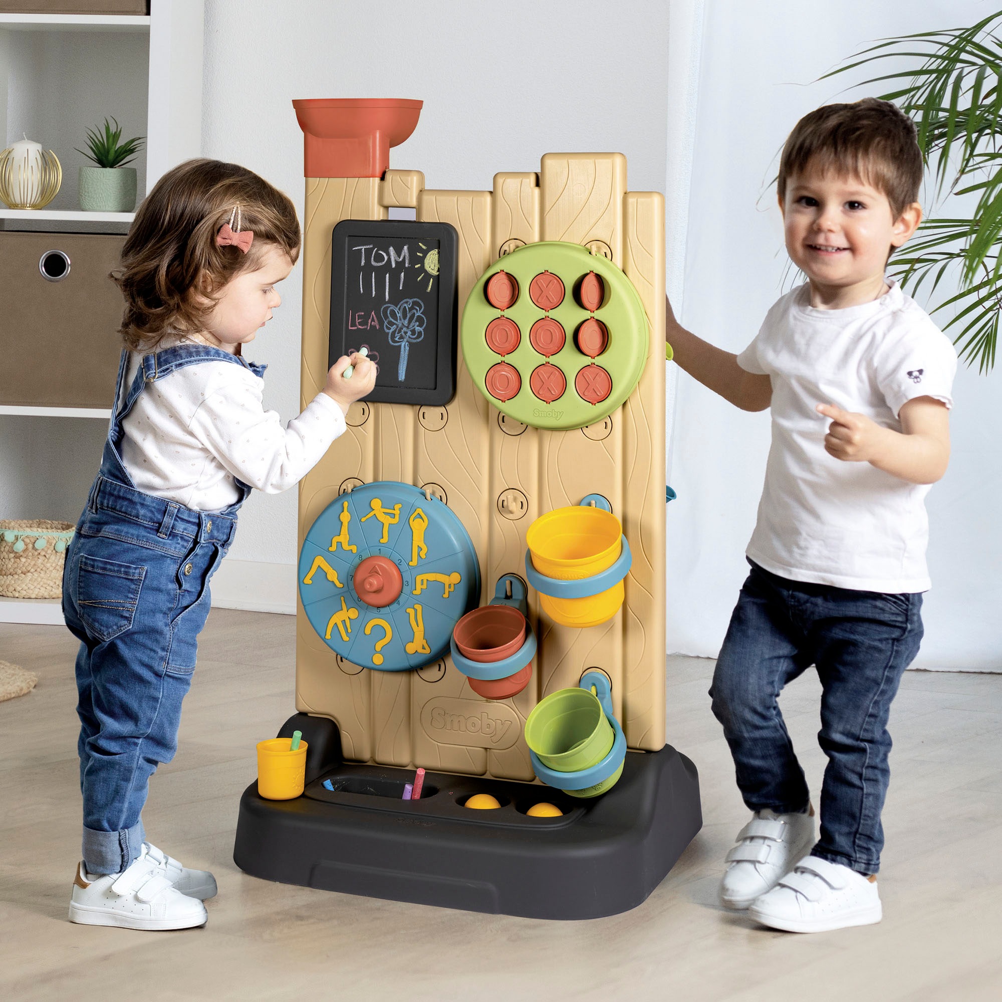 Smoby Spielcenter »Smoby Life, Activity Wall 6-in-1«, Made in Europe