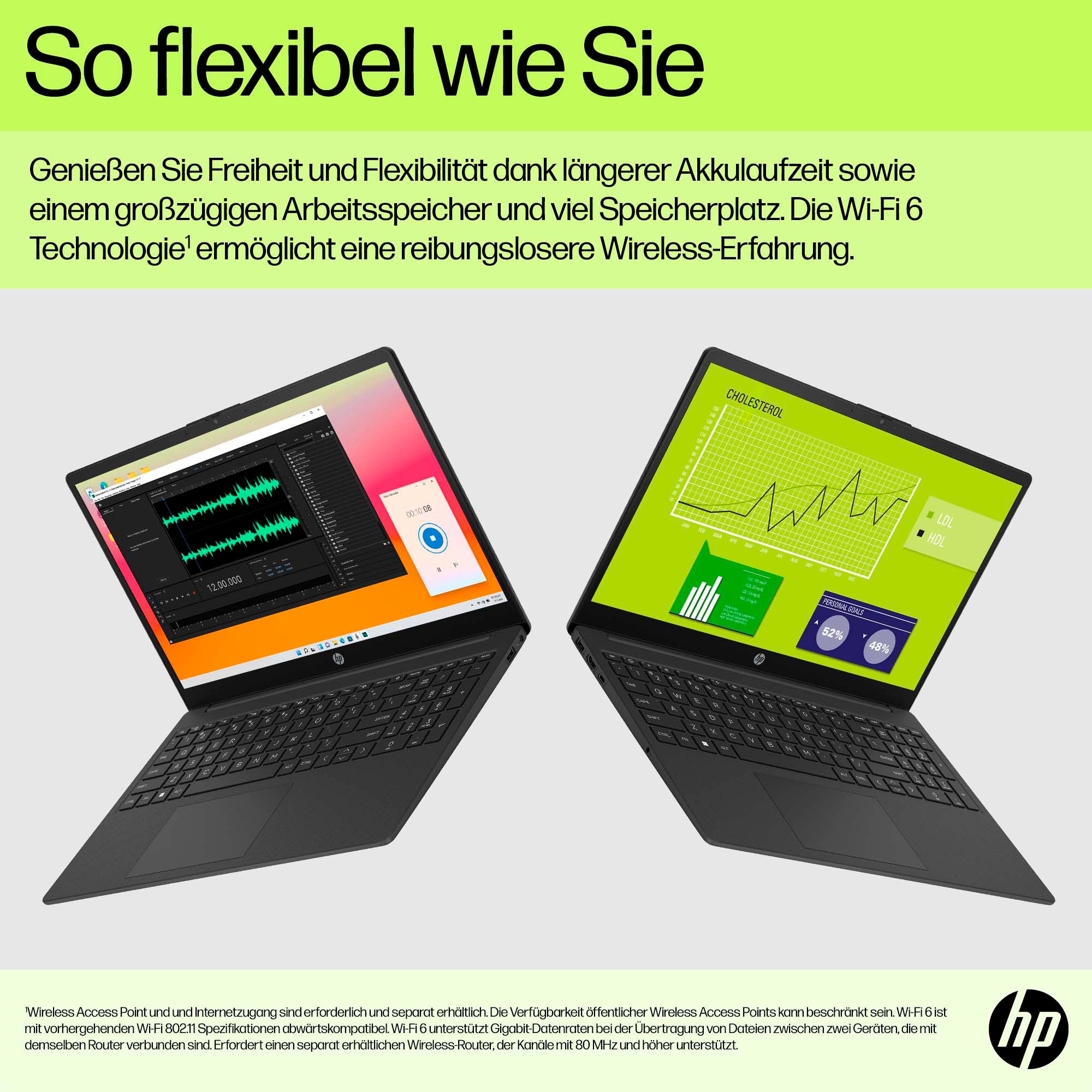 HP Notebook »15-fc0262ng« 39,6 cm / 15,6 ″ AMD Ryzen 5 Radeon Graphics;USB 3.2 Gen 1.0 Type-C Anschluss;HDMI v1.4b;Kombi-Anschluss für Kopfhörer/Mikrofon;AC Smart Pin Netzadapterbuchse 1.000 GB SSD