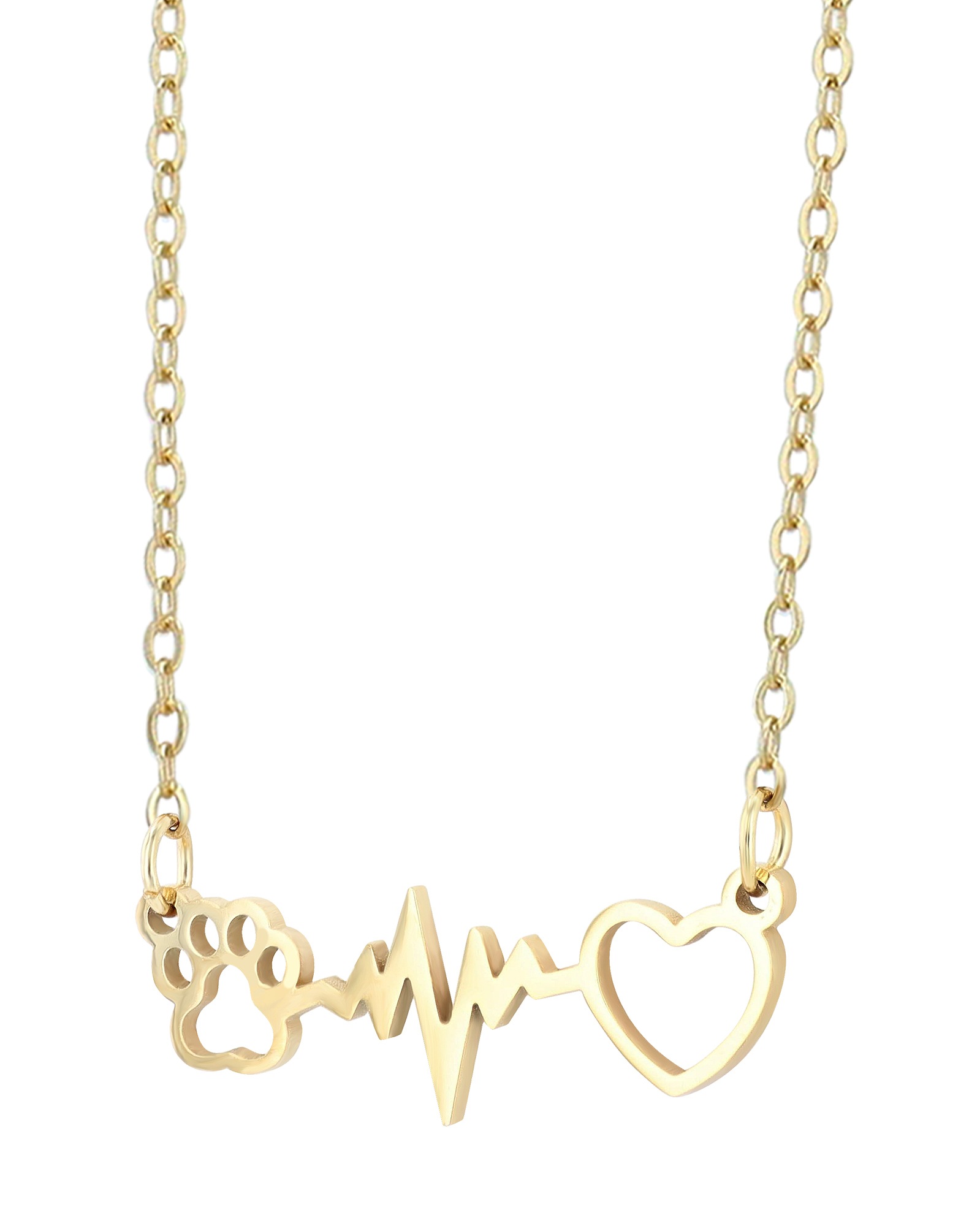 Adelia´s Kette ohne Anhänger »Damen Halskette – Herz aus Edelstahl 43+5« Ideal zum Verschenken – schlicht und stilvoll