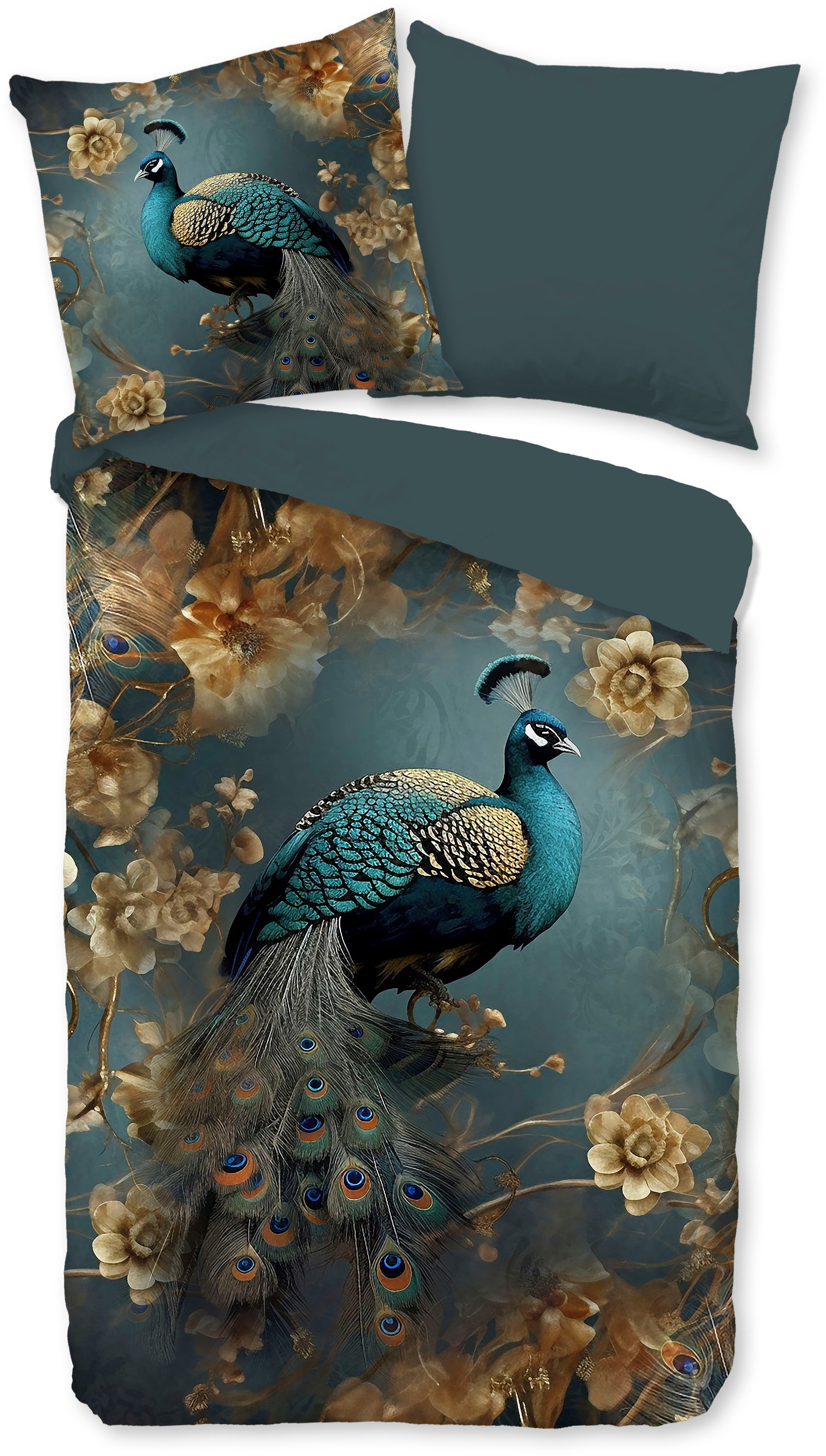 PURE luxury collection Wendebettwäsche "Savaya" 2 Stk. tlg. Mikrofaser, 135 günstig online kaufen