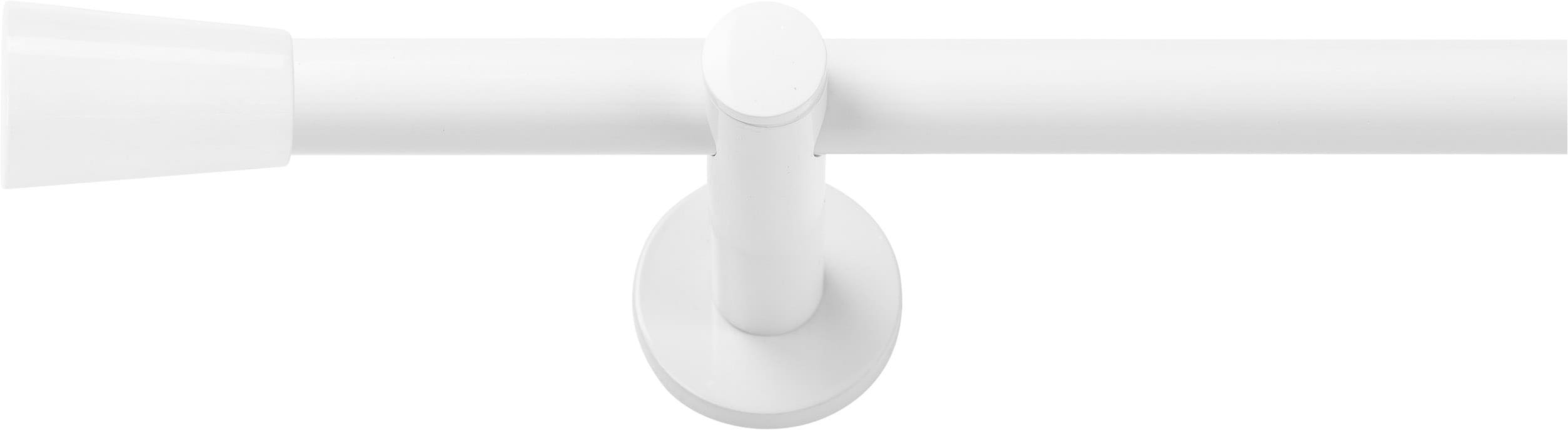 SN DECO GROUP Gardinenstange "Gardinenstange Nizza Ø 19 mm, 1-läufig, Fixmaß, verschraubt" Ø 19 mm Fixmaß;kürzbar