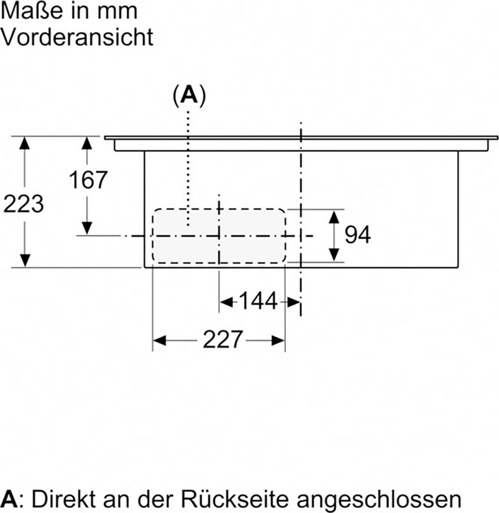 BOSCH Kochfeld mit Dunstabzug »PVQ711F15E«