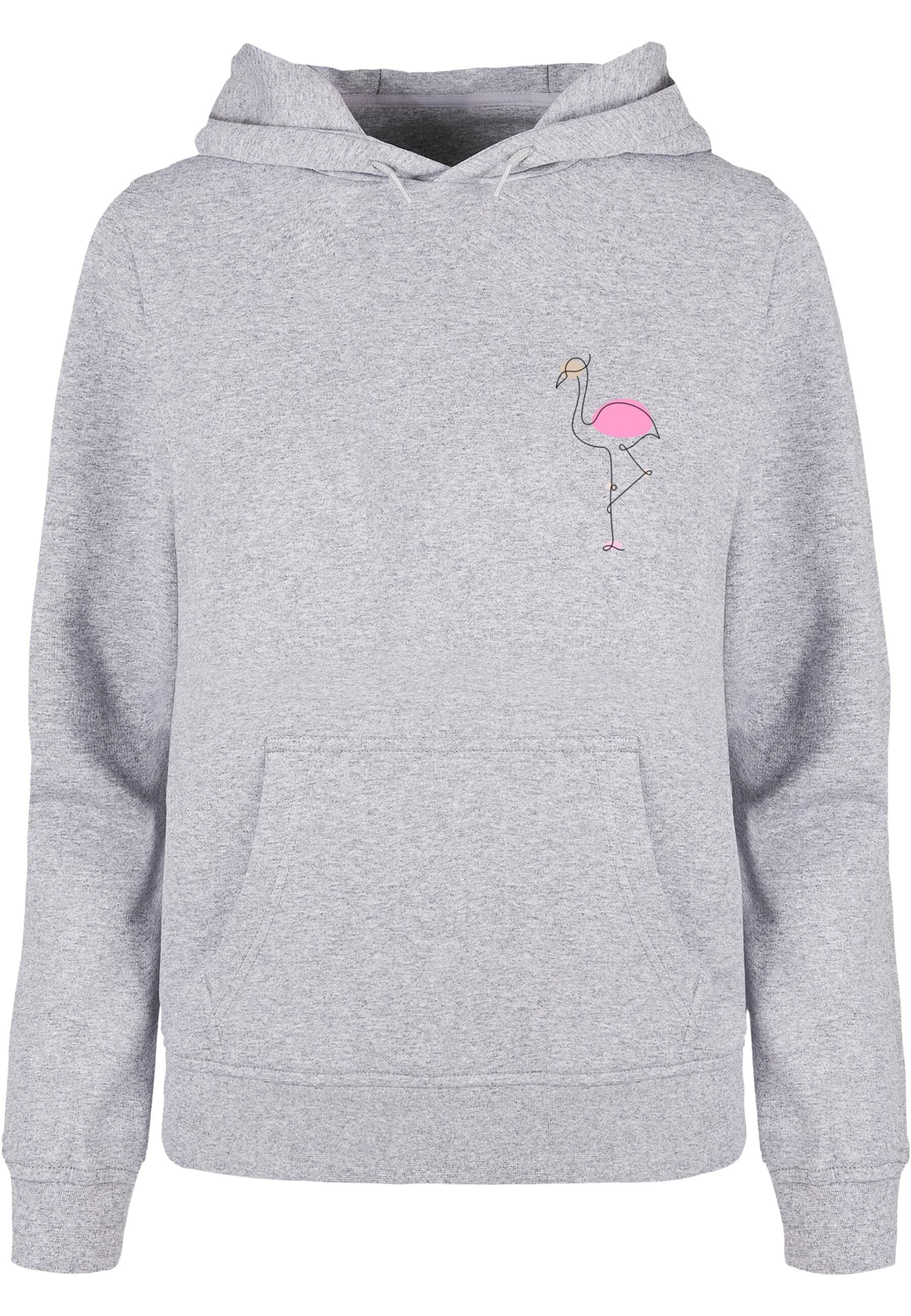 Merchcode Kapuzenpullover "Merchcode Damen Ladies Flamingo Basic Hoody" 1 S günstig online kaufen