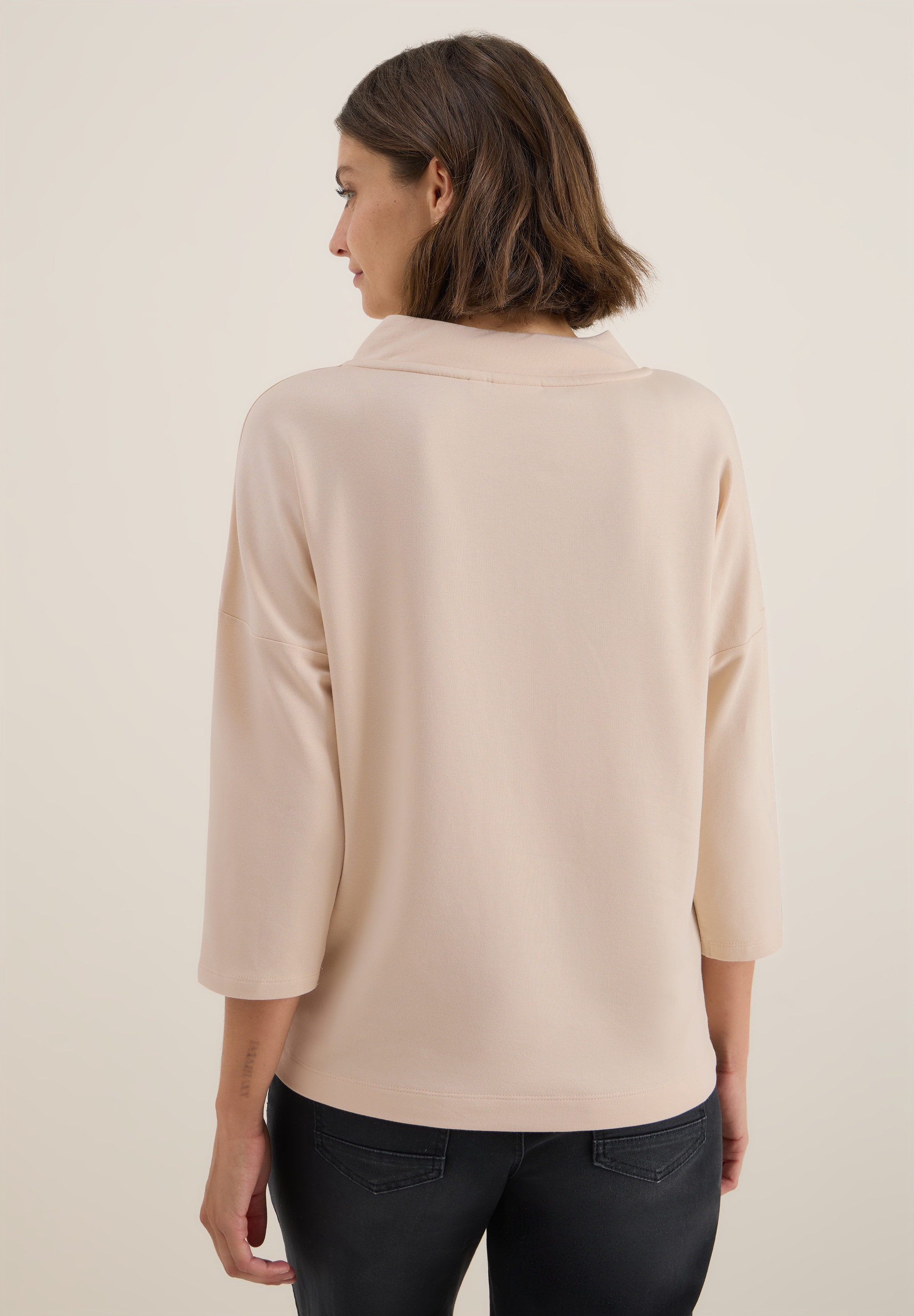 Cecil Langarmshirt, im soften Baumwoll-Mix