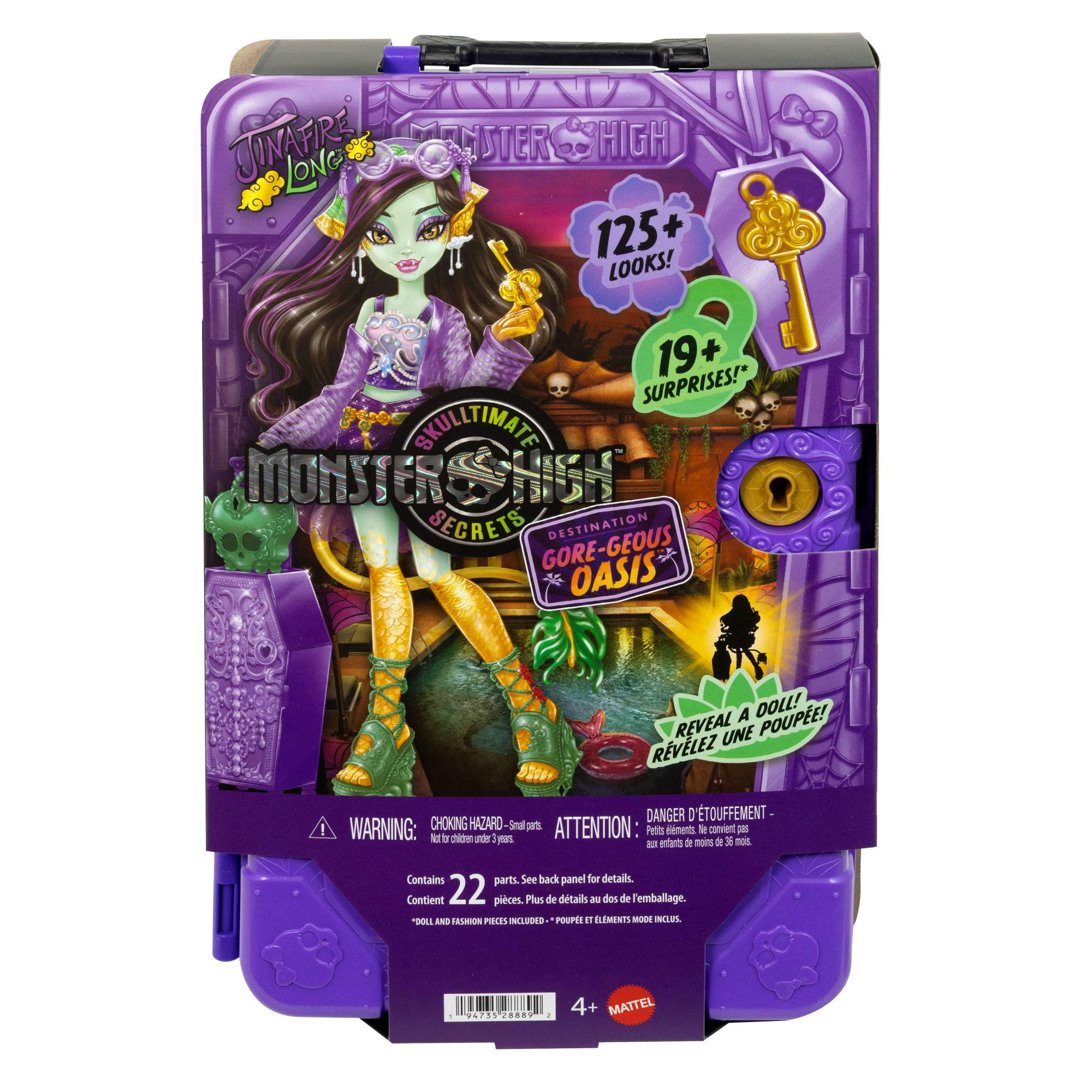 MonsterHigh™ Anziehpuppe »Monster High Verborgene Schätze Oase Jinafire«