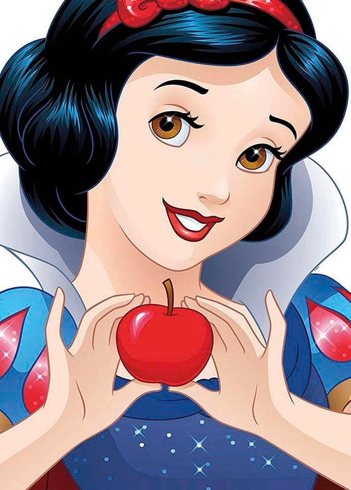 Komar Poster "Snow White Portrait", Disney, (1 St.), Kinderzimmer, Schlafzimmer, Wohnzimmer