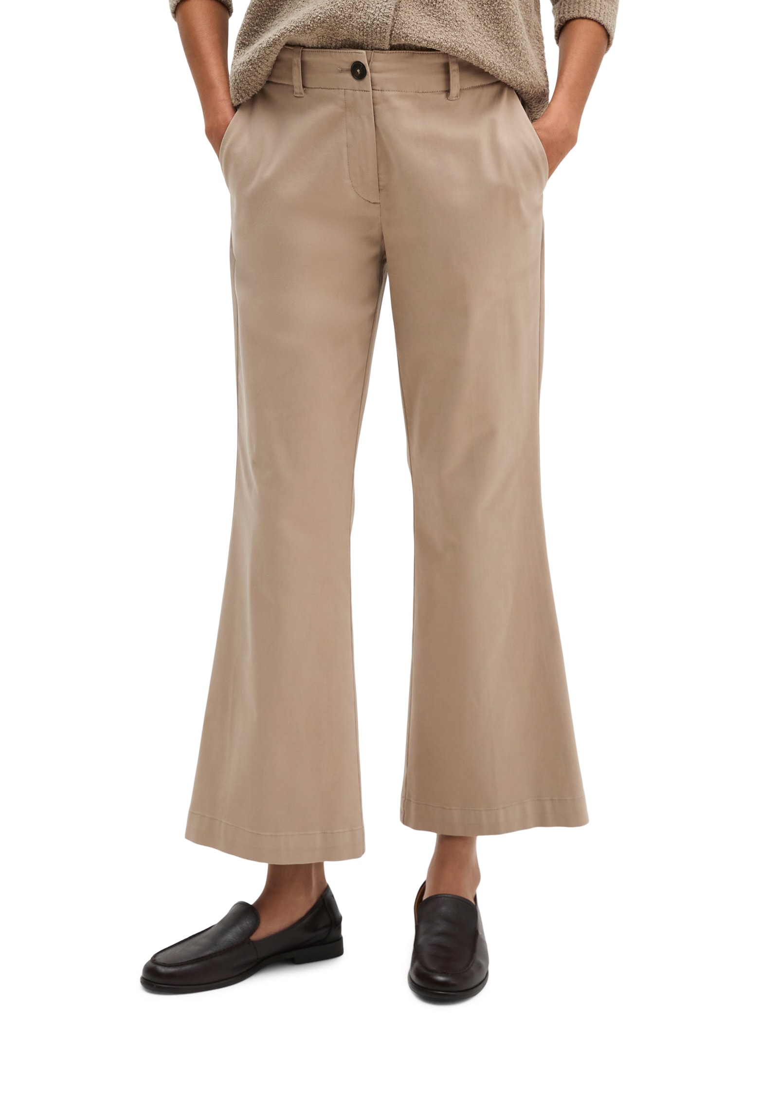 Marc OPolo Chinohose "aus Baumwoll-Stretch-Satin"