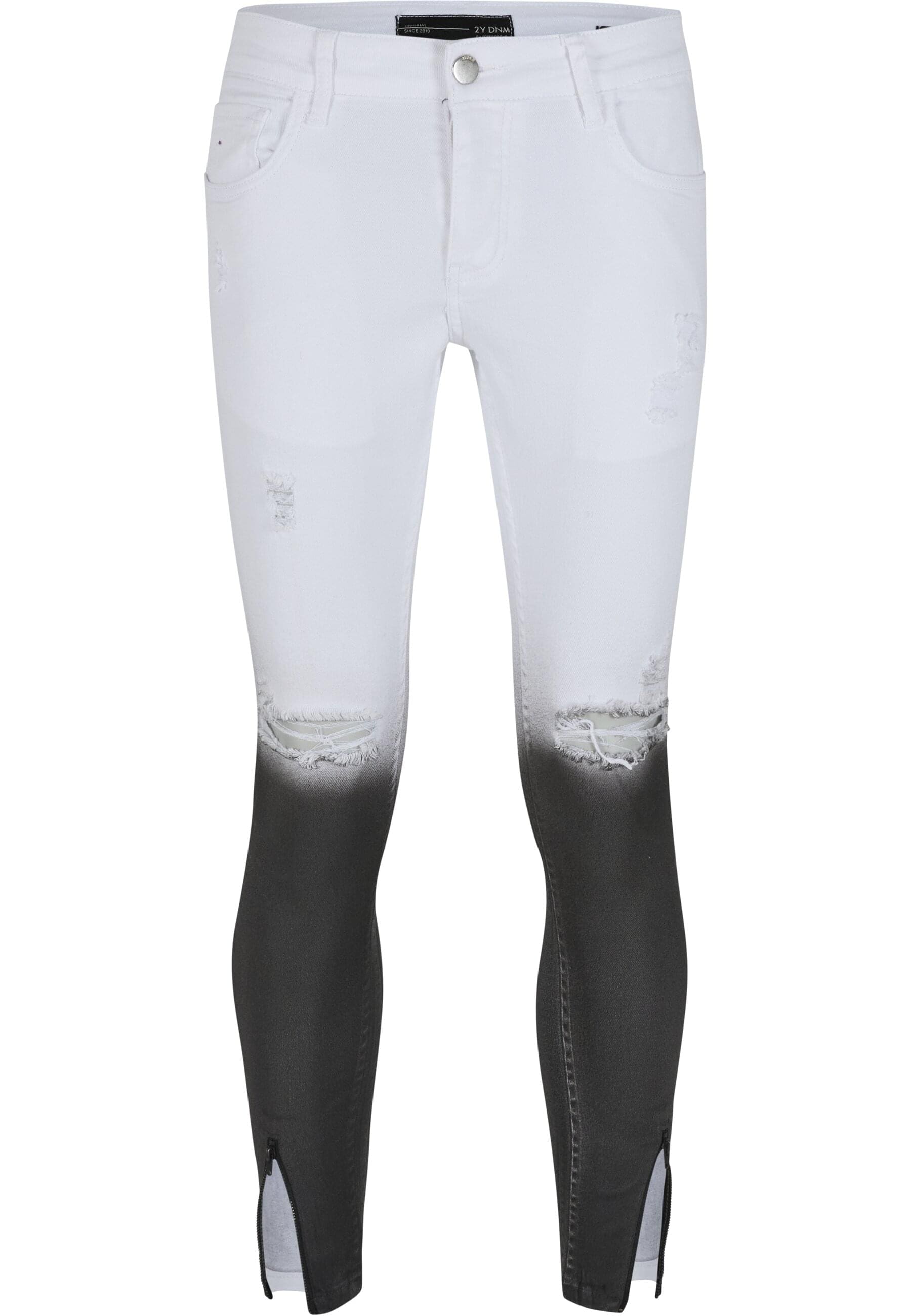 2Y Studios Bequeme Jeans "2Y Studios 2Y Destroyed Skinny Cropped Denim" günstig online kaufen
