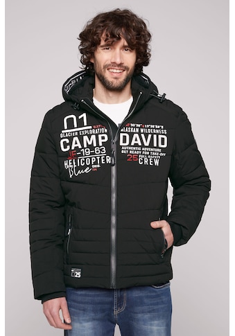 CAMP DAVID Outdoorjacke su Kapuze