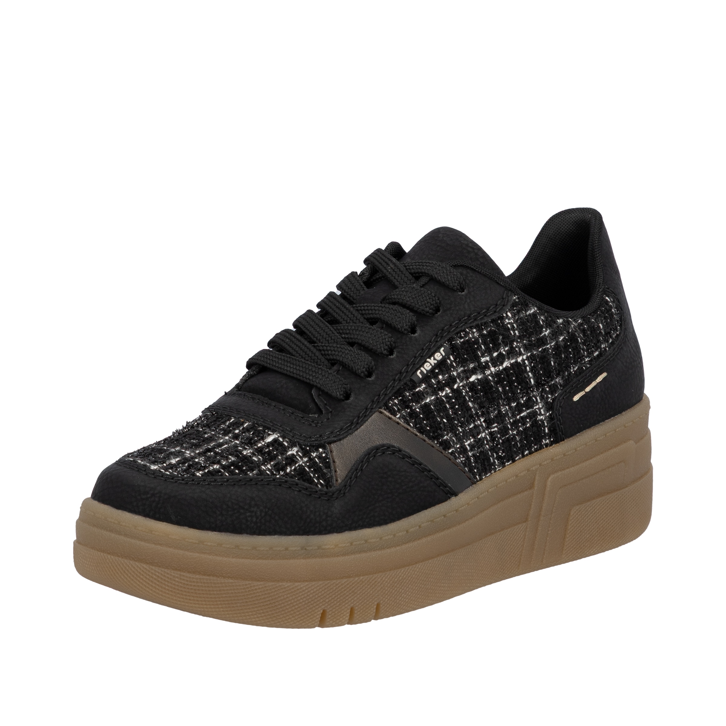 Rieker Plateausneaker, Basket-Sneaker, Schnürschuh, Halbschuh mit weichem S günstig online kaufen