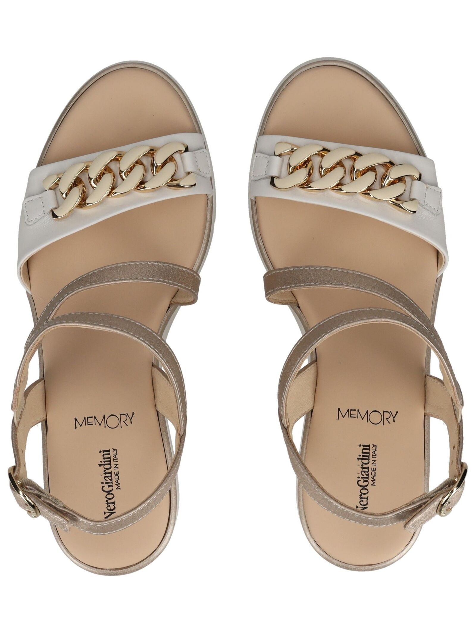 Nero Giardini Keilsandalette »Nero Giardini Sandalen Leder«