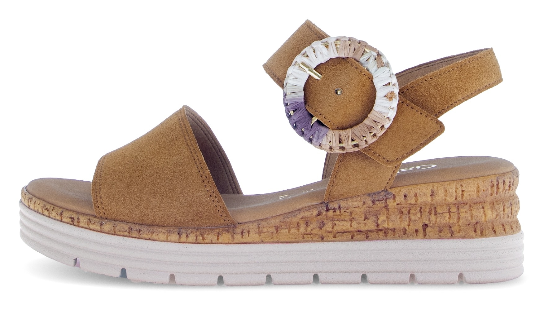 Gabor Keilsandalette »GENUA«, Sommerschuh, Riemchensandale, Komfortschuh in Weite G (=weit)