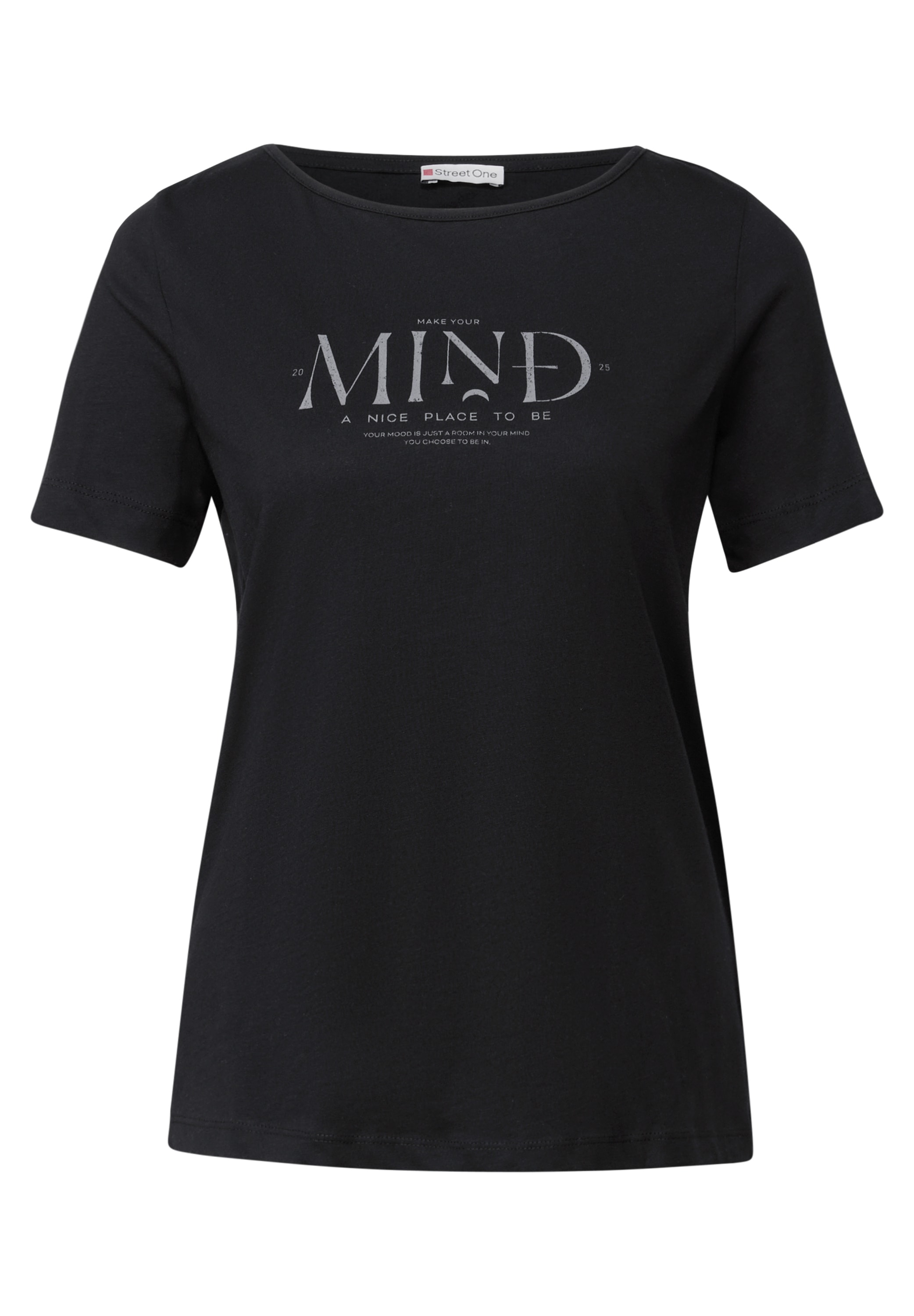 STREET ONE T-Shirt, mit Rundhalsausschnitt