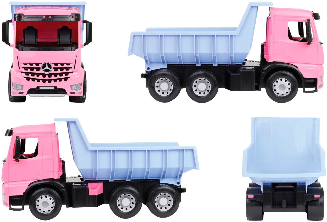 Lena® Spielzeug-Kipper »Giga Trucks Muldenkipper Arocs Rosa« Made in Europe