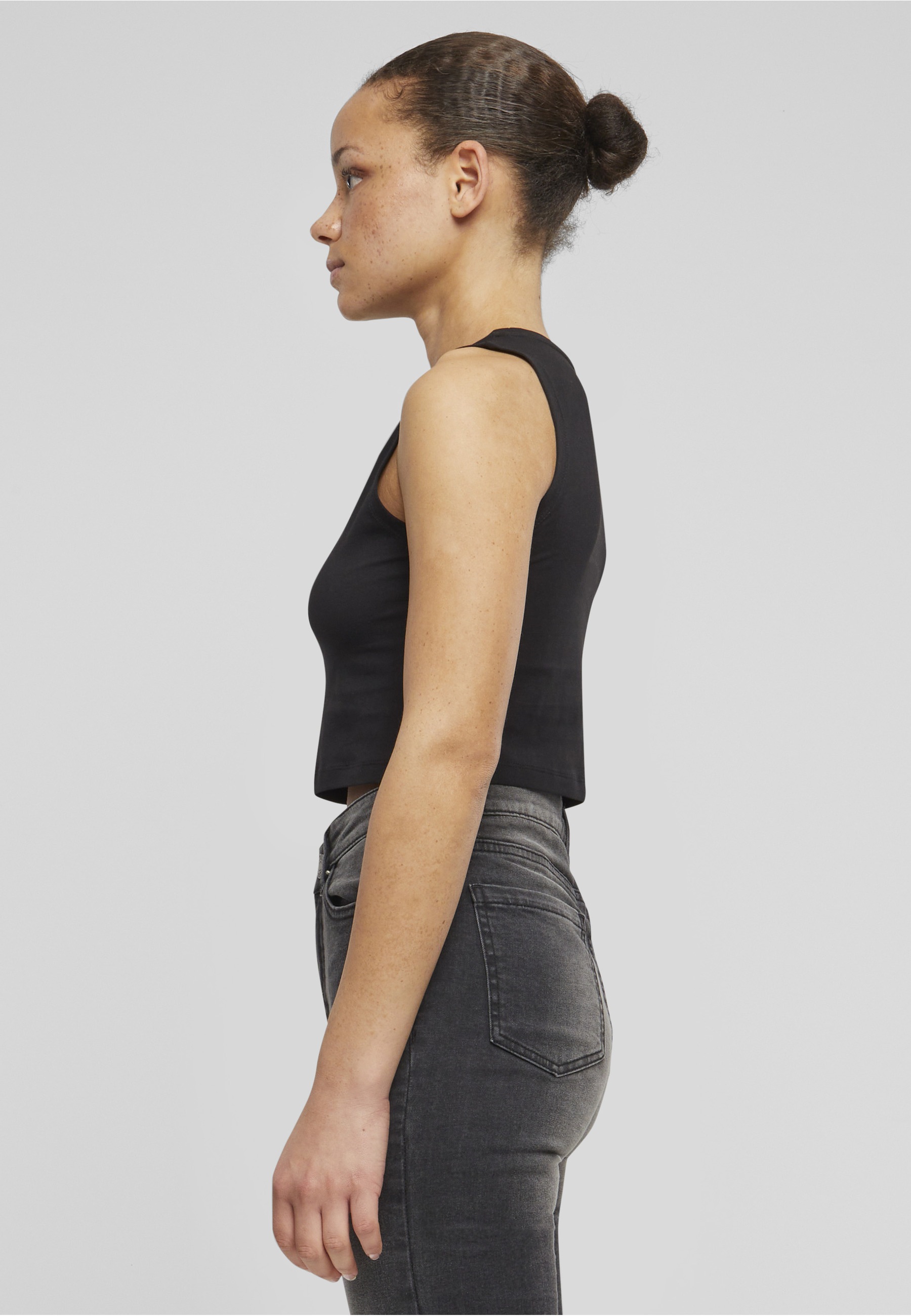 Fubu Tanktop »Fubu Damen FW221-036-1 FUBU Corporate Rhinestone Top« 1 Stk.