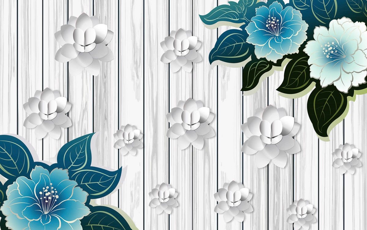 Papermoon 1100000002199 "Muster mit Blumen"