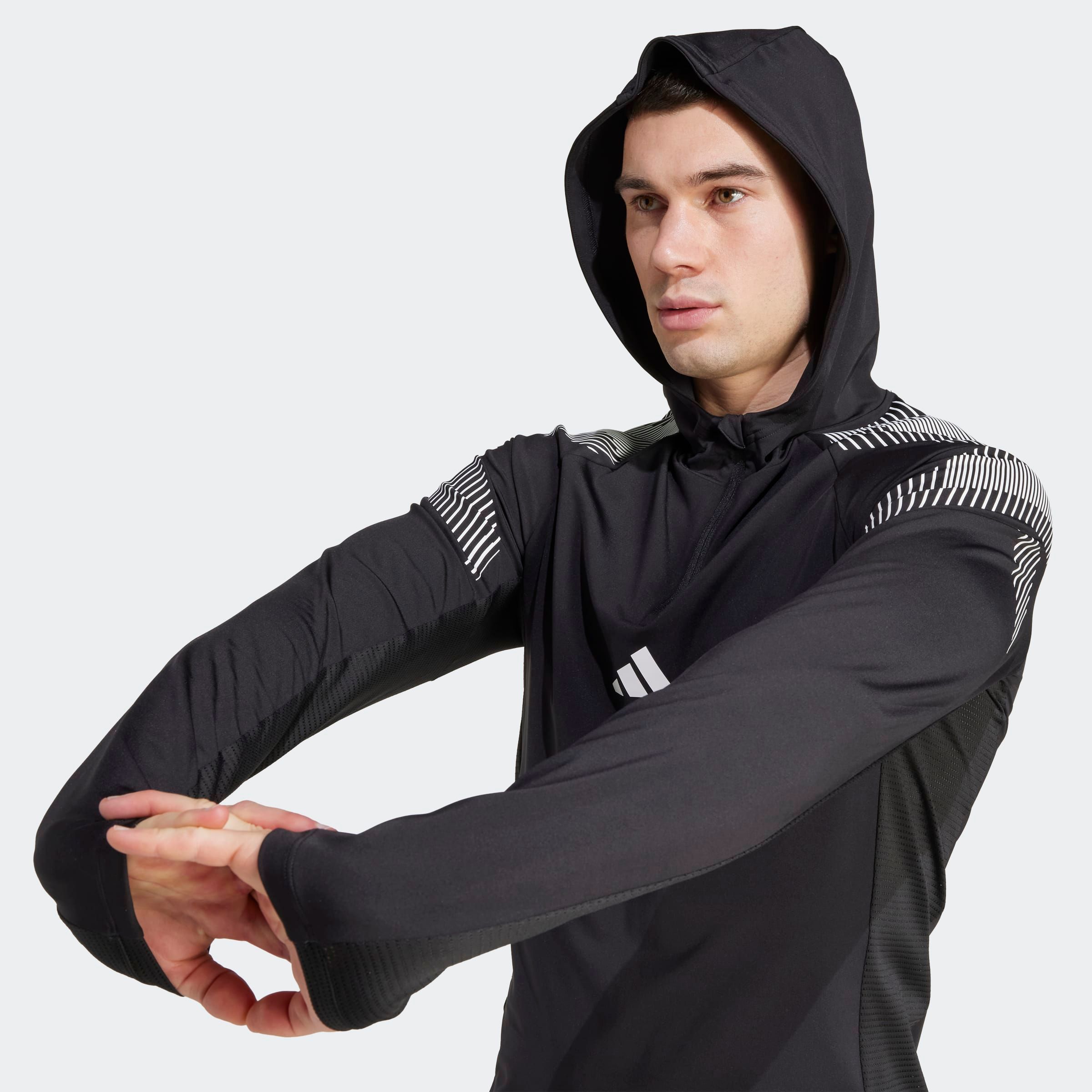 Thumbnail - adidas Performance Trainingsjacke "PRO-SERIES QUARTER ZIP HOODED"