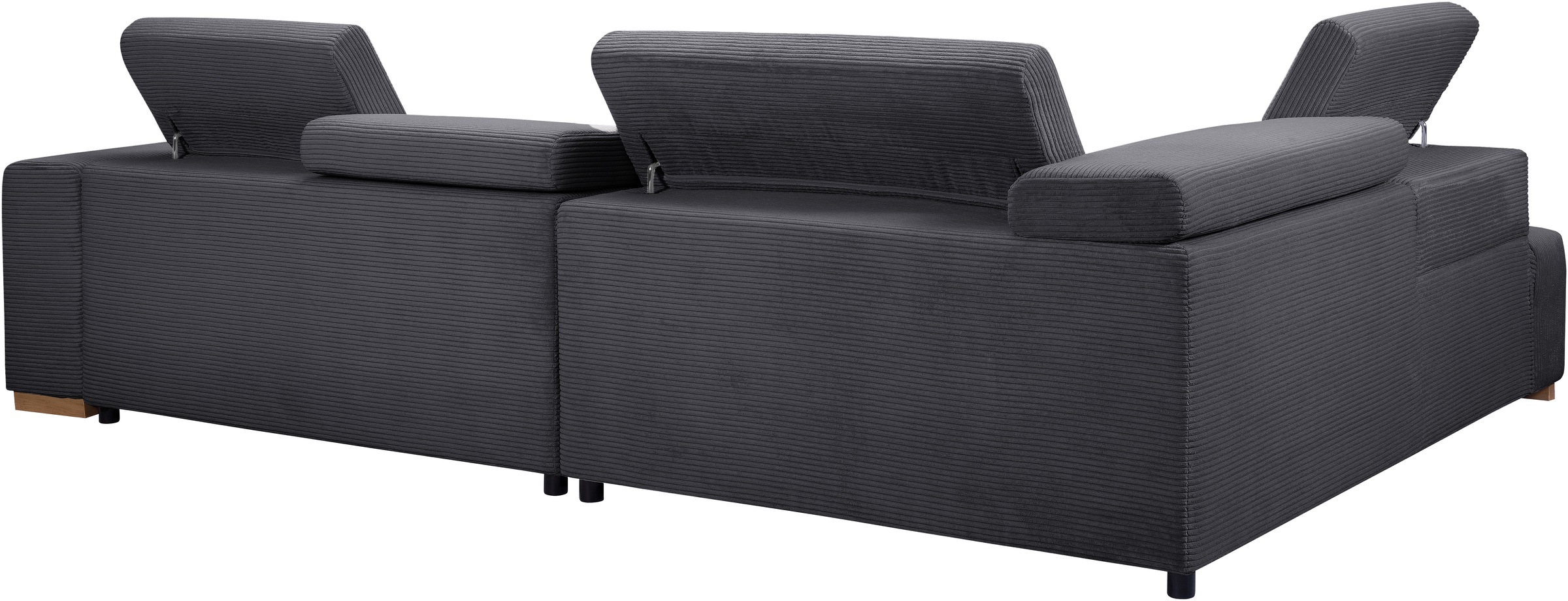 exxpo - sofa fashion Ecksofa "Elianos, hoher Sitzkomfort, aufwendige Kreuzs günstig online kaufen