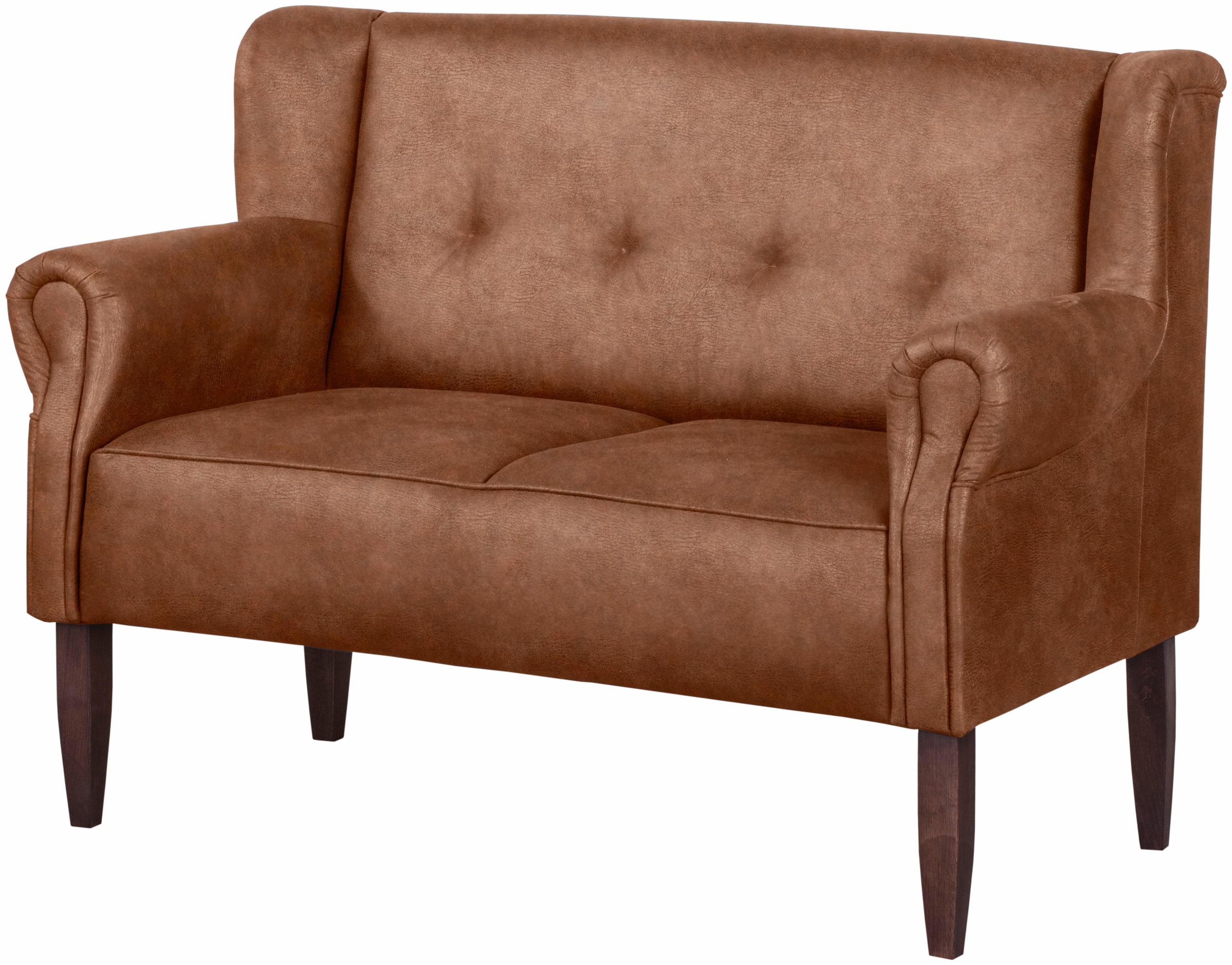 Home affaire Küchensofa "Moro Couch mit Federkern, bequem, Breite 142cm" in verschiedenen Stoffen und Farben