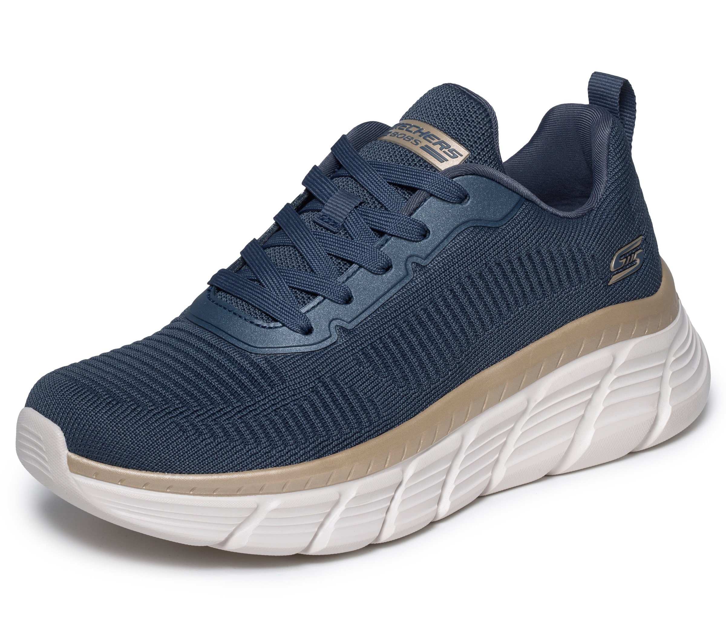 Skechers Sneaker "BOBS B FLEX HI-FLYING HI", Trainingsschuh, Schnürschuh, Freizeitschuh in veganer Verarbeitung