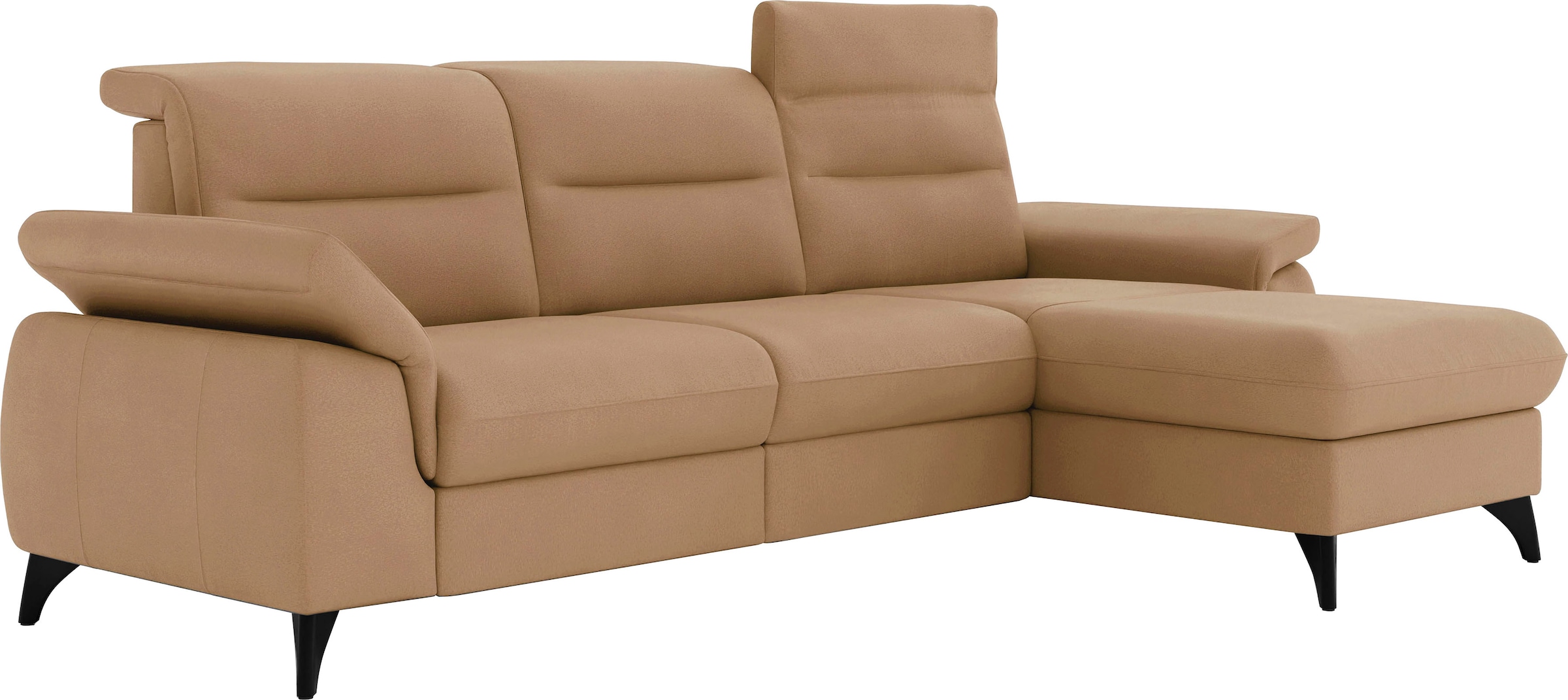 sit&more Ecksofa »Astoria L-Form«, wahlweise mit motorischer Relaxfunktion