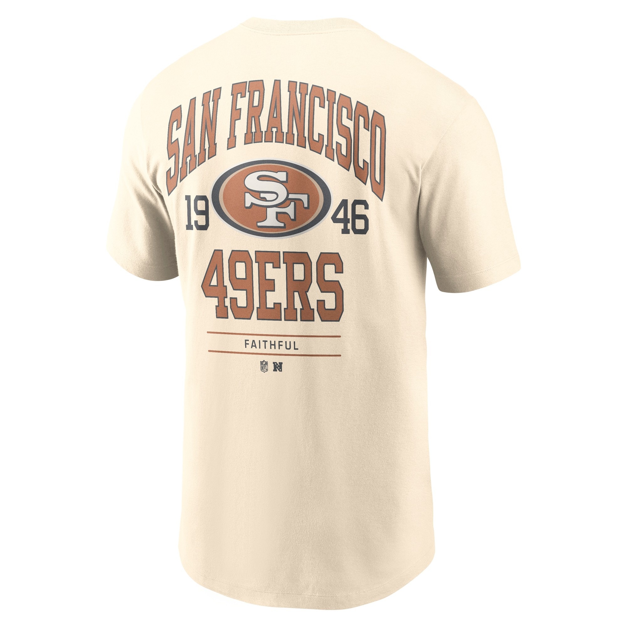 Nike T-Shirt »Nike T-Shirt San Francisco 49ers Freestyle Nike Club Crew Tee«