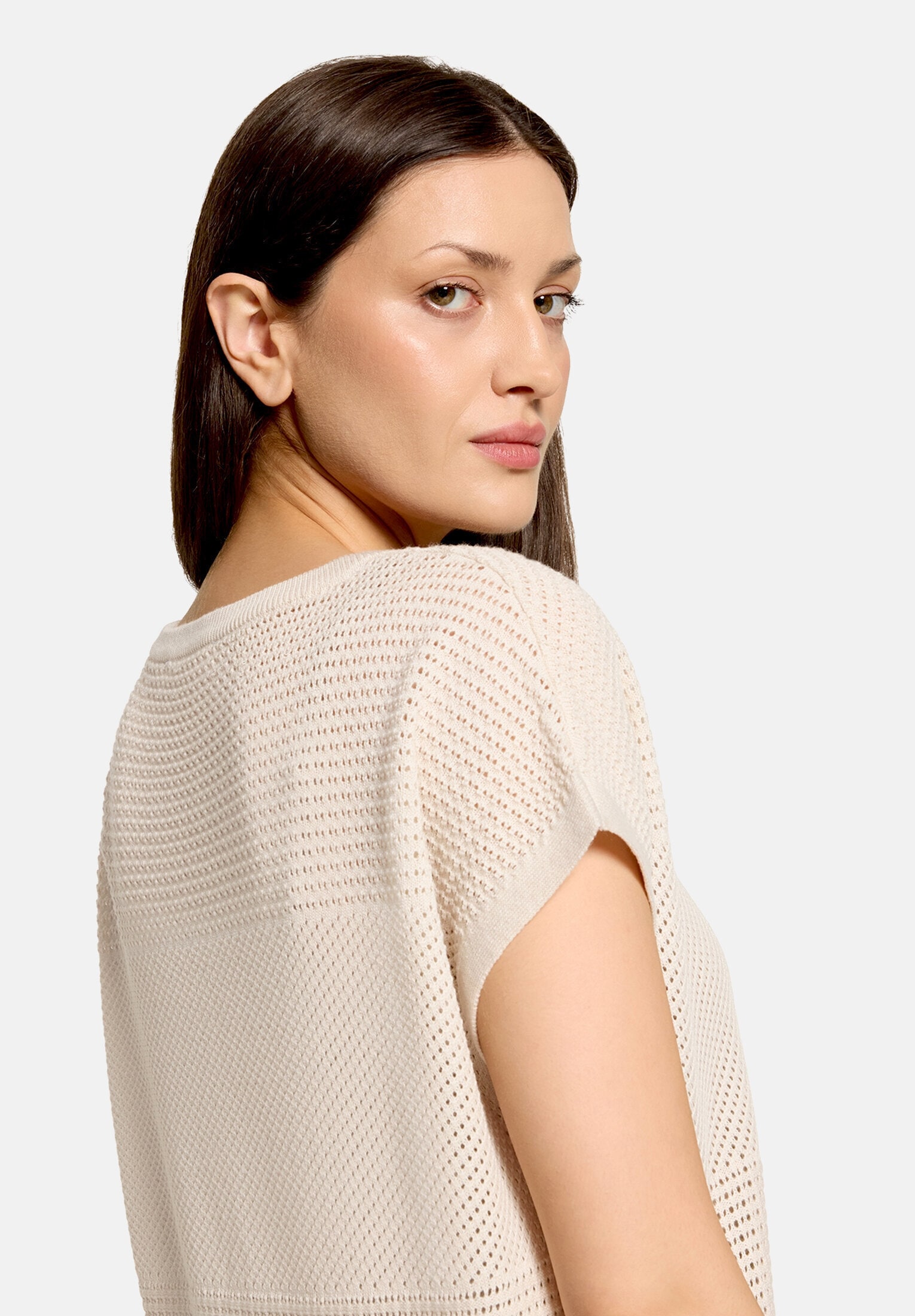 Betty&Co Stricktop »Damen mit Struktur«