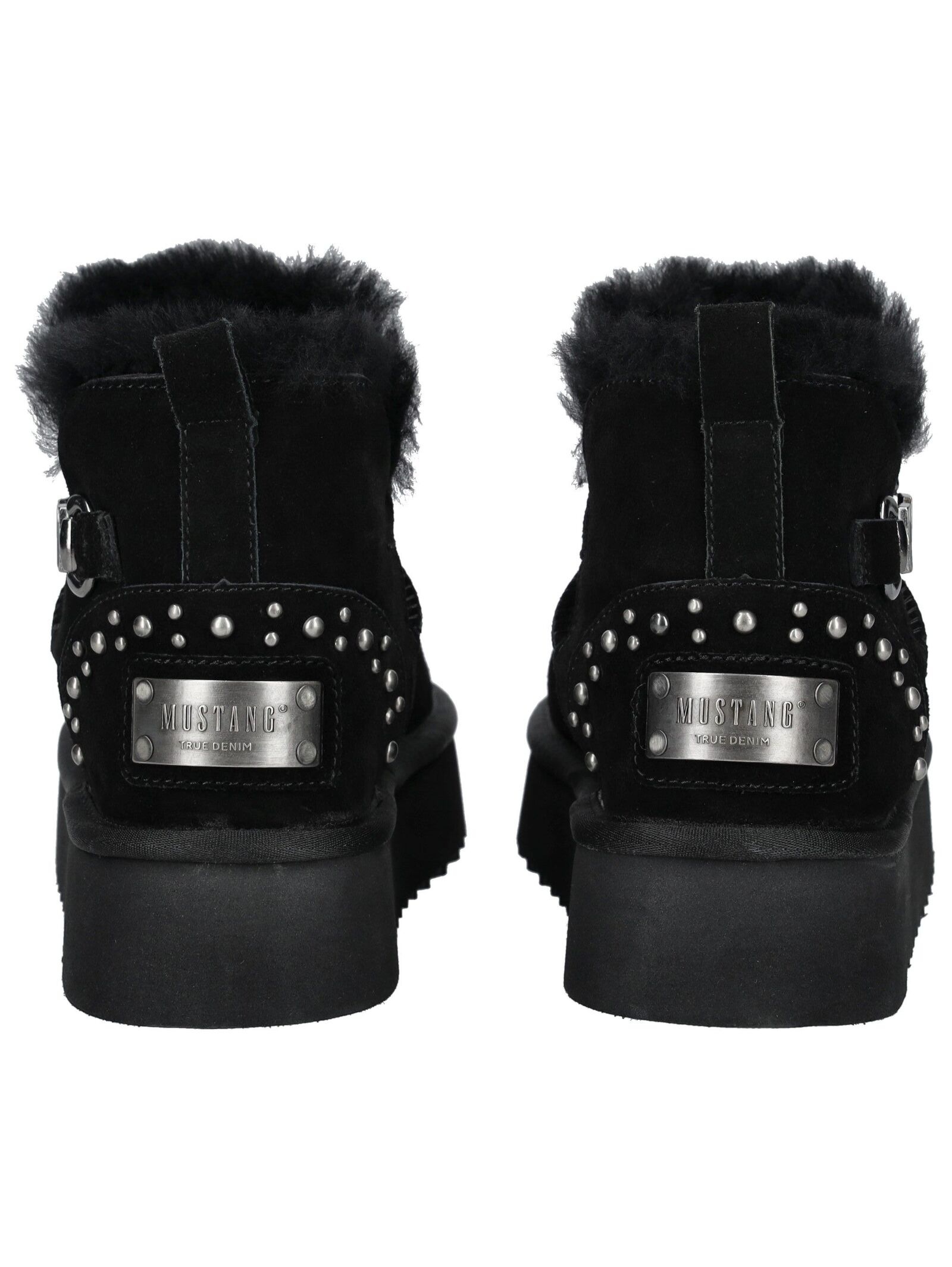 Mustang Shoes Plateaustiefelette »Mustang Shoes Stiefelette Veloursleder«