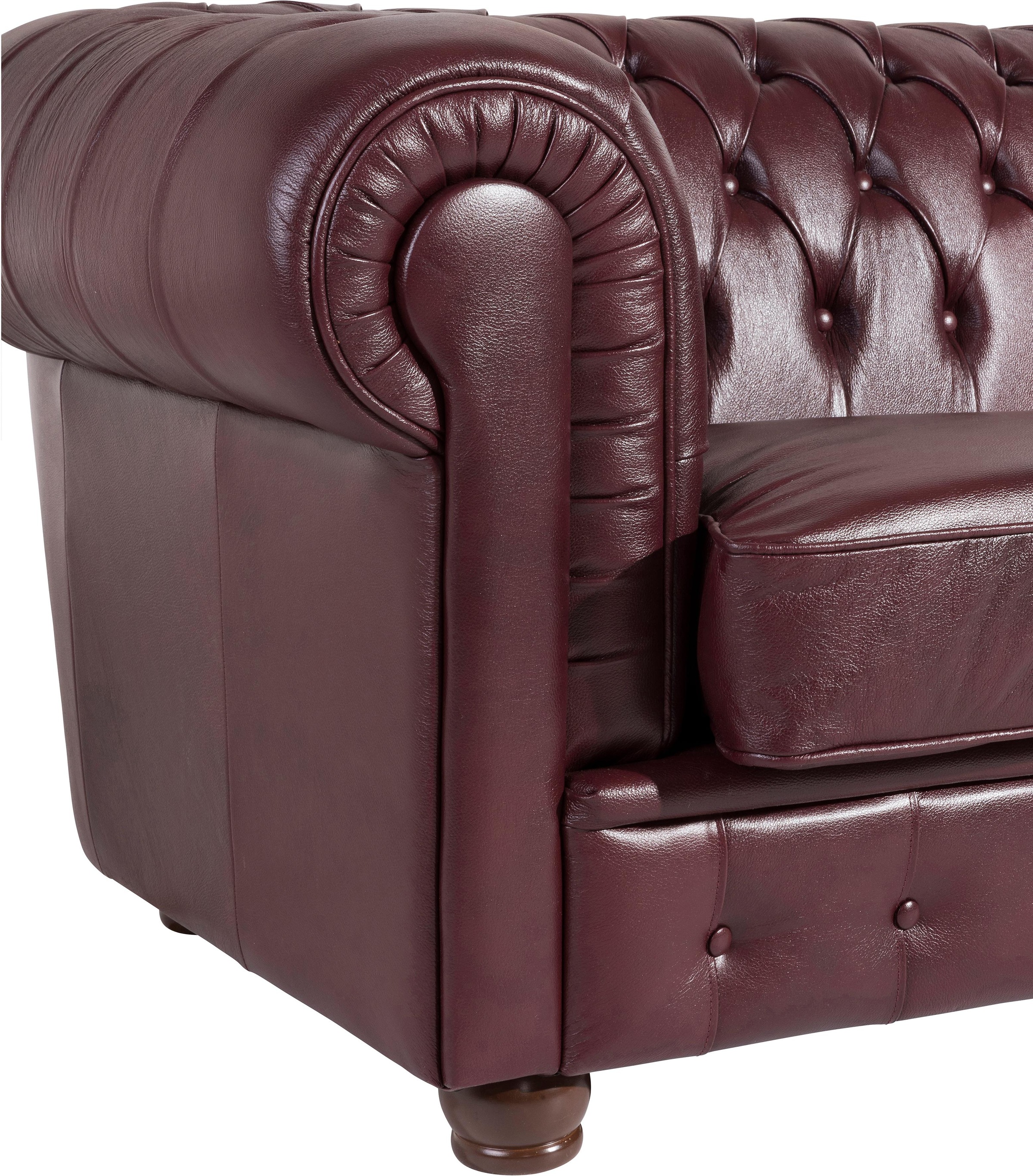 Max Winzer® Chesterfield-Sofa »Bristol«, mit edler Knopfheftung, Breite 172 cm