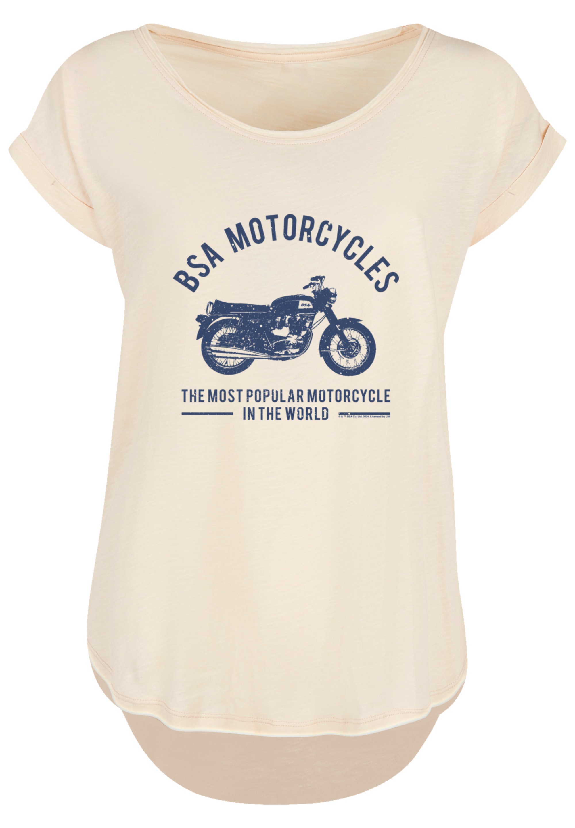 F4NT4STIC T-Shirt "BSA Motorcycles Most Popular In The World", Premium Qual günstig online kaufen