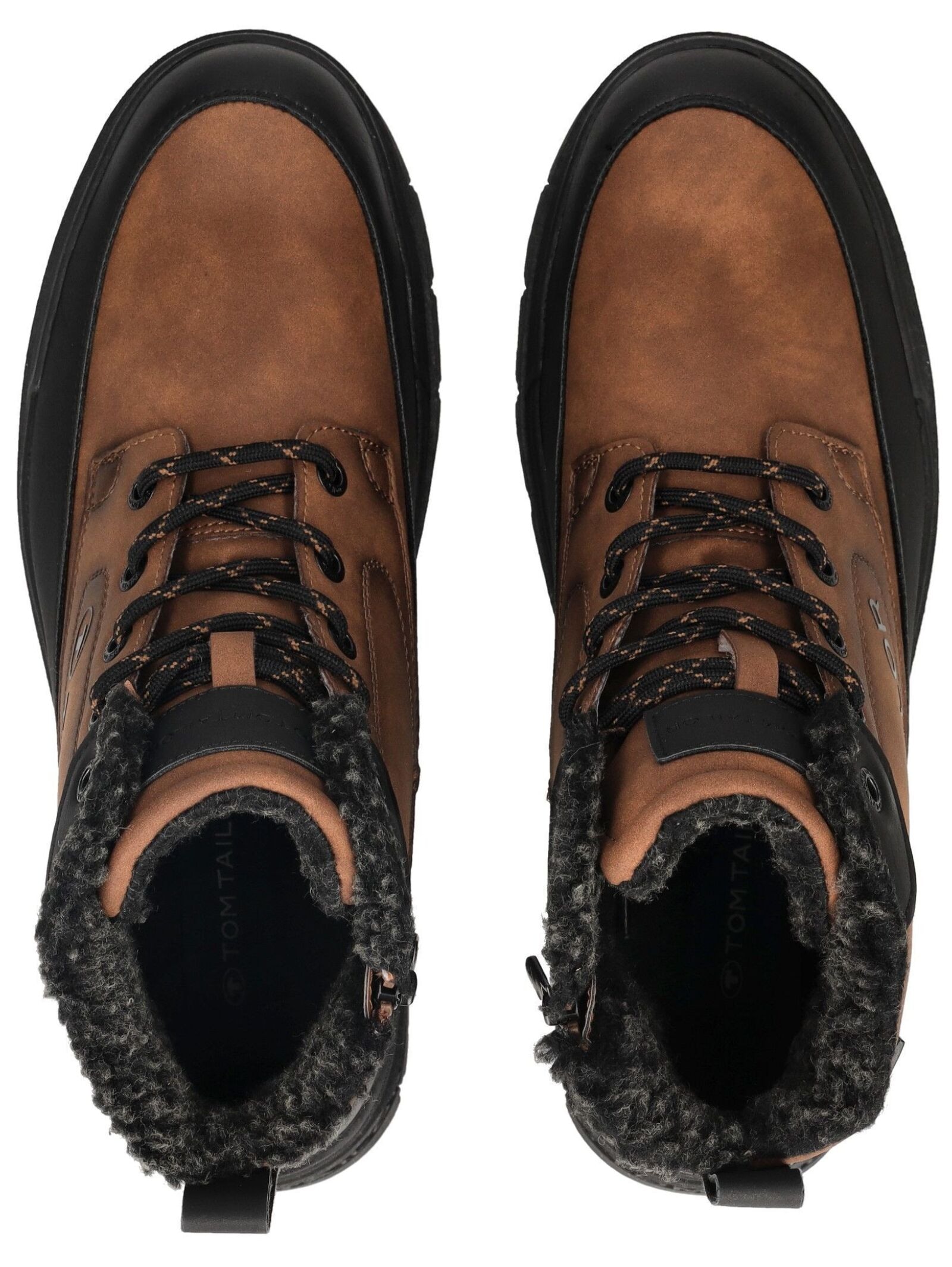 TOM TAILOR Schnürstiefelette »Tom Tailor Stiefelette Lederimitat«