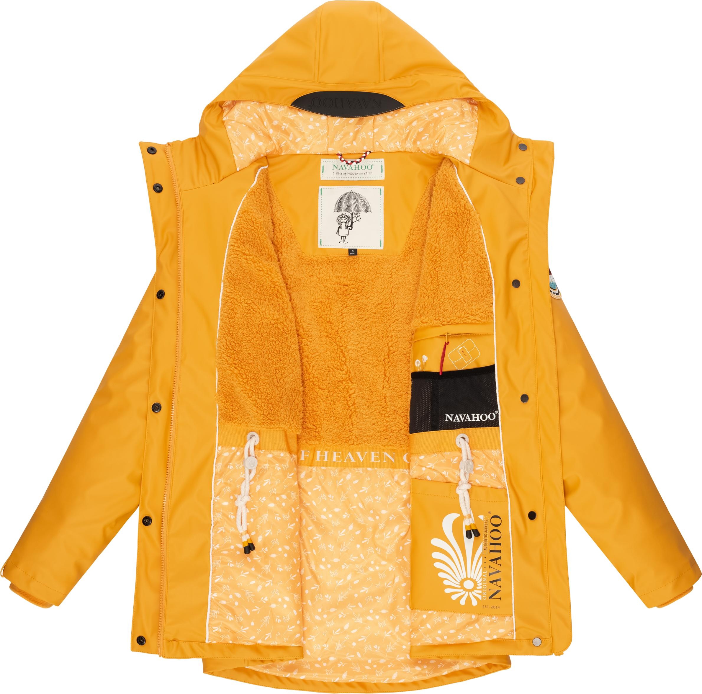 Navahoo Regenjacke »Oceans Heart«, mit Kapuze, stylischer wasserdichter  Regenmantel mit Kapuze für kaufen | BAUR