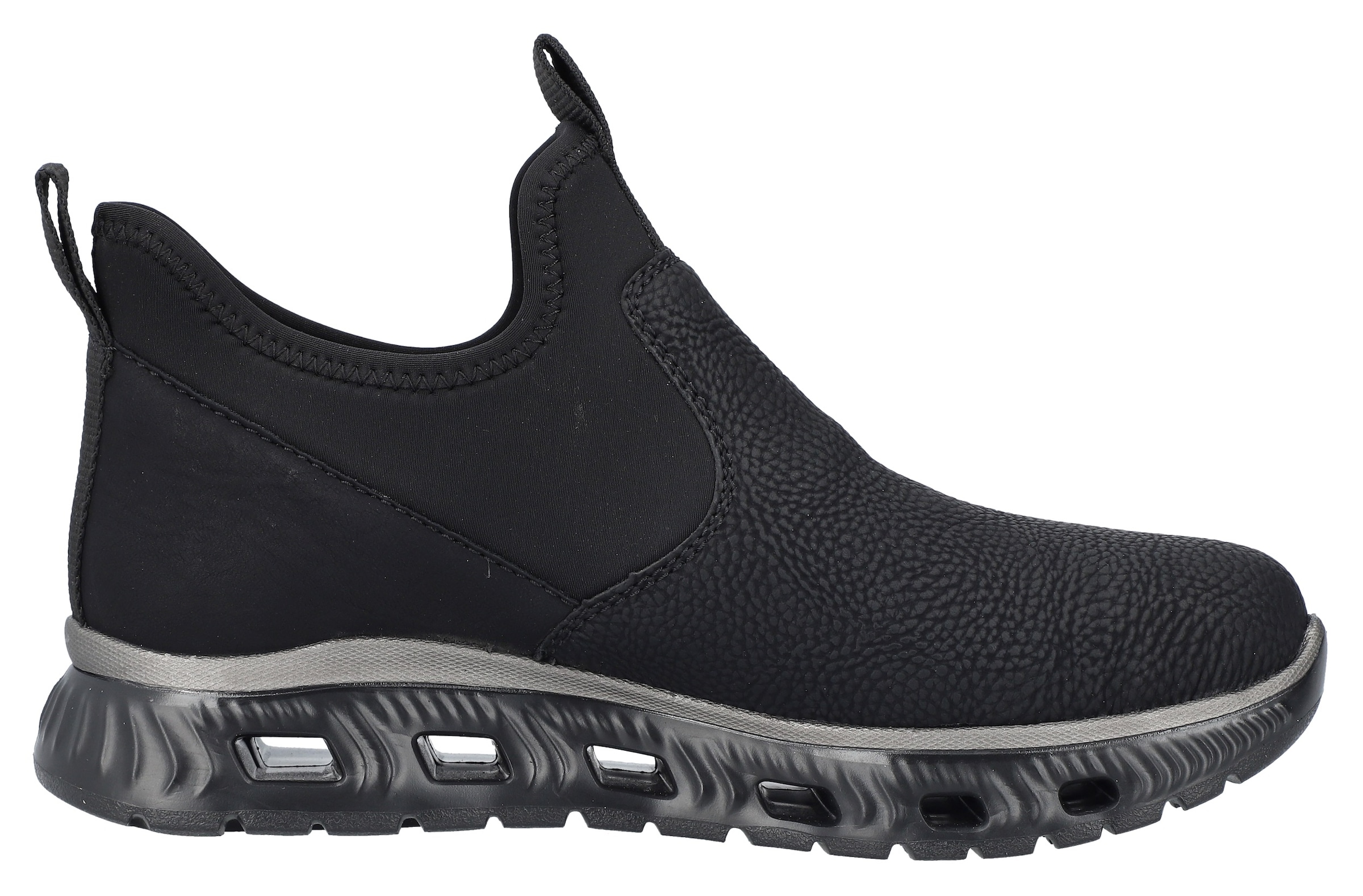 RIEKER Sport Schlupfboots, High-Top-Sneaker, Schlupfboots mit elastischem Schaft