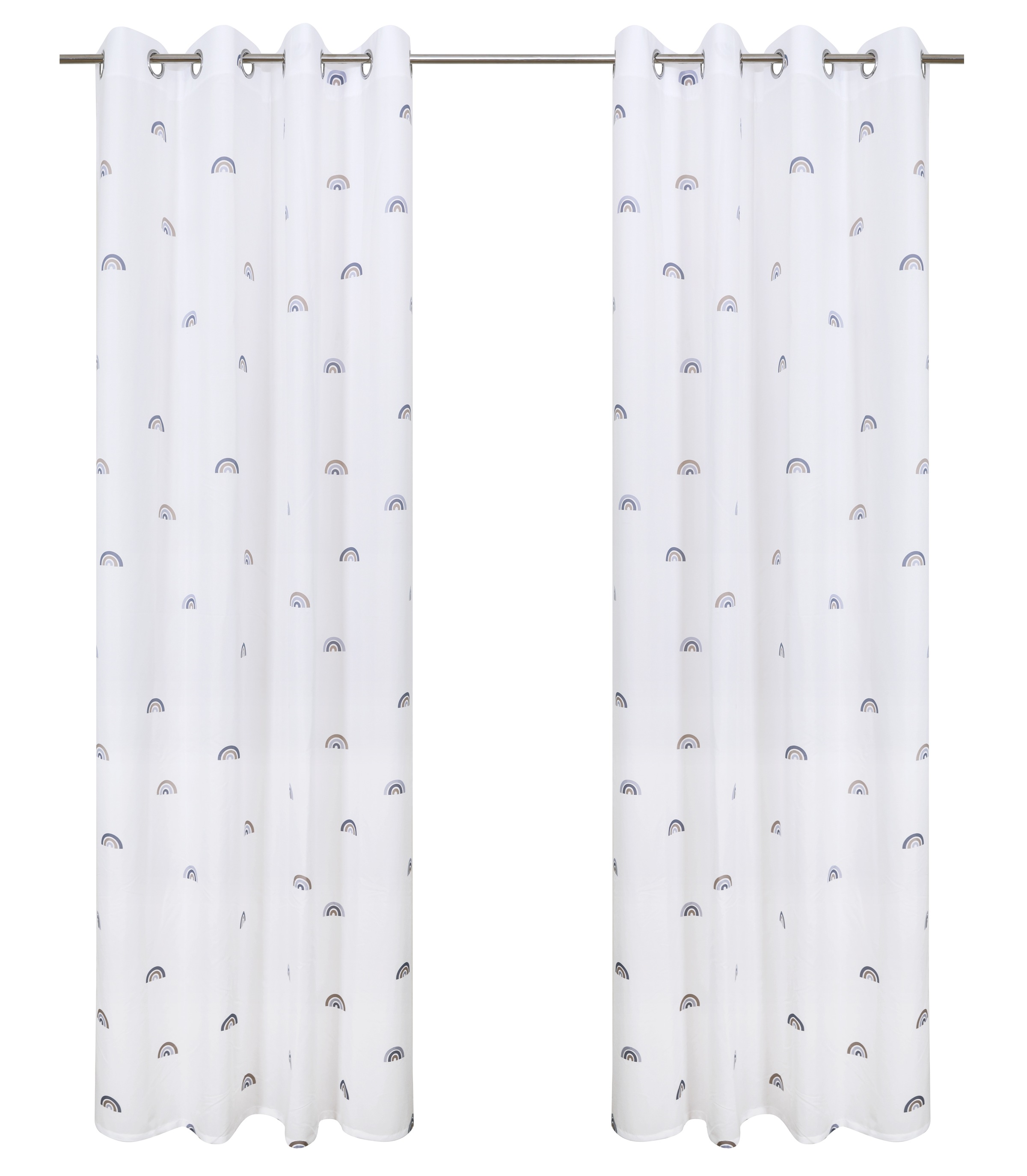 OTTO home Gardine "Elyna" Ösen 1 Stk. tlg. Pflegeleicht, Zartes Regenbogen- günstig online kaufen