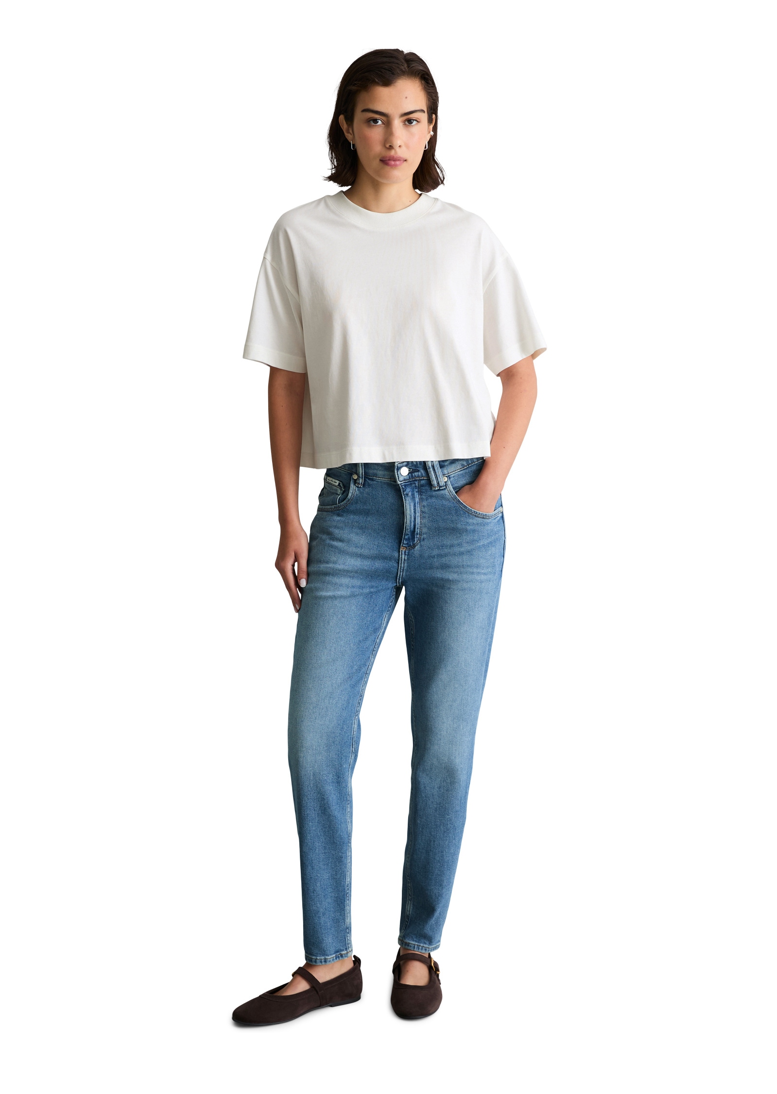 Marc O'Polo DENIM Boyfriend-Jeans »aus Organic Cotton-Lyocell-Mix«
