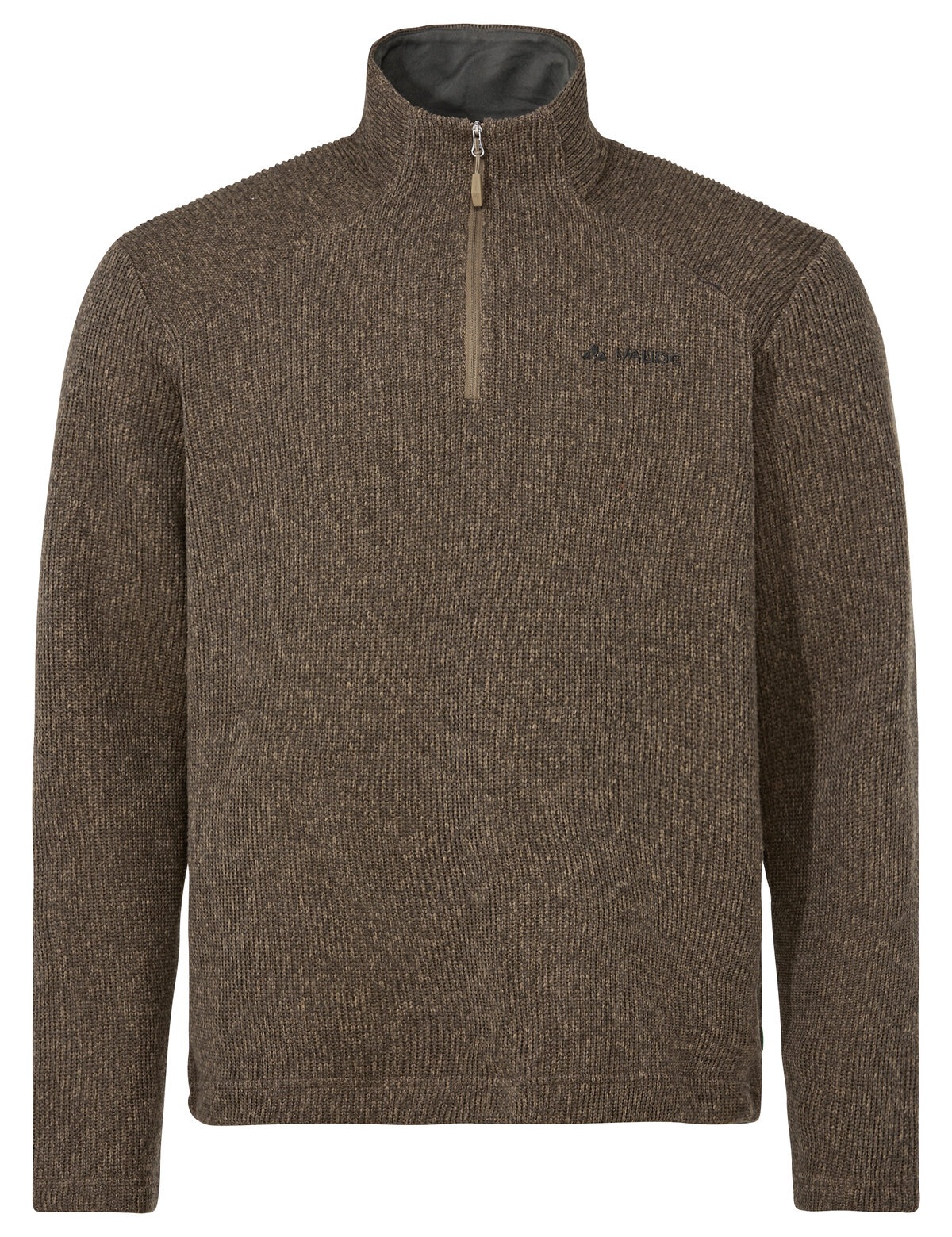 VAUDE Stehkragenpullover »MEN'S TESERO PULLOVER II« mit kurzem Reißverschluss, in Strickoptik, für kühle Tage