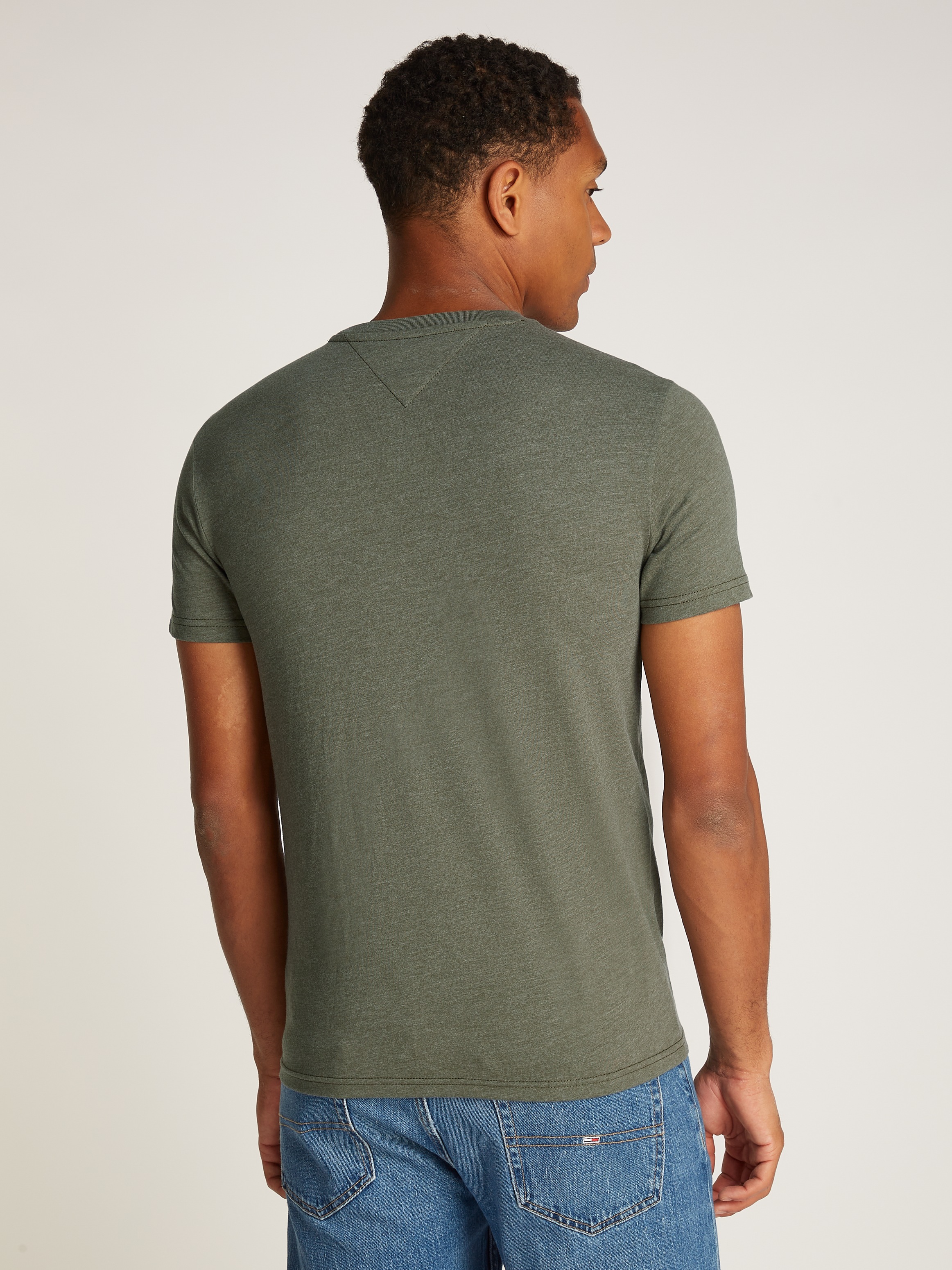 Tommy Jeans T-Shirt "TJM XSLIM JASPE HTR TEE EXT", Mit Rundhalsausschnitt günstig online kaufen