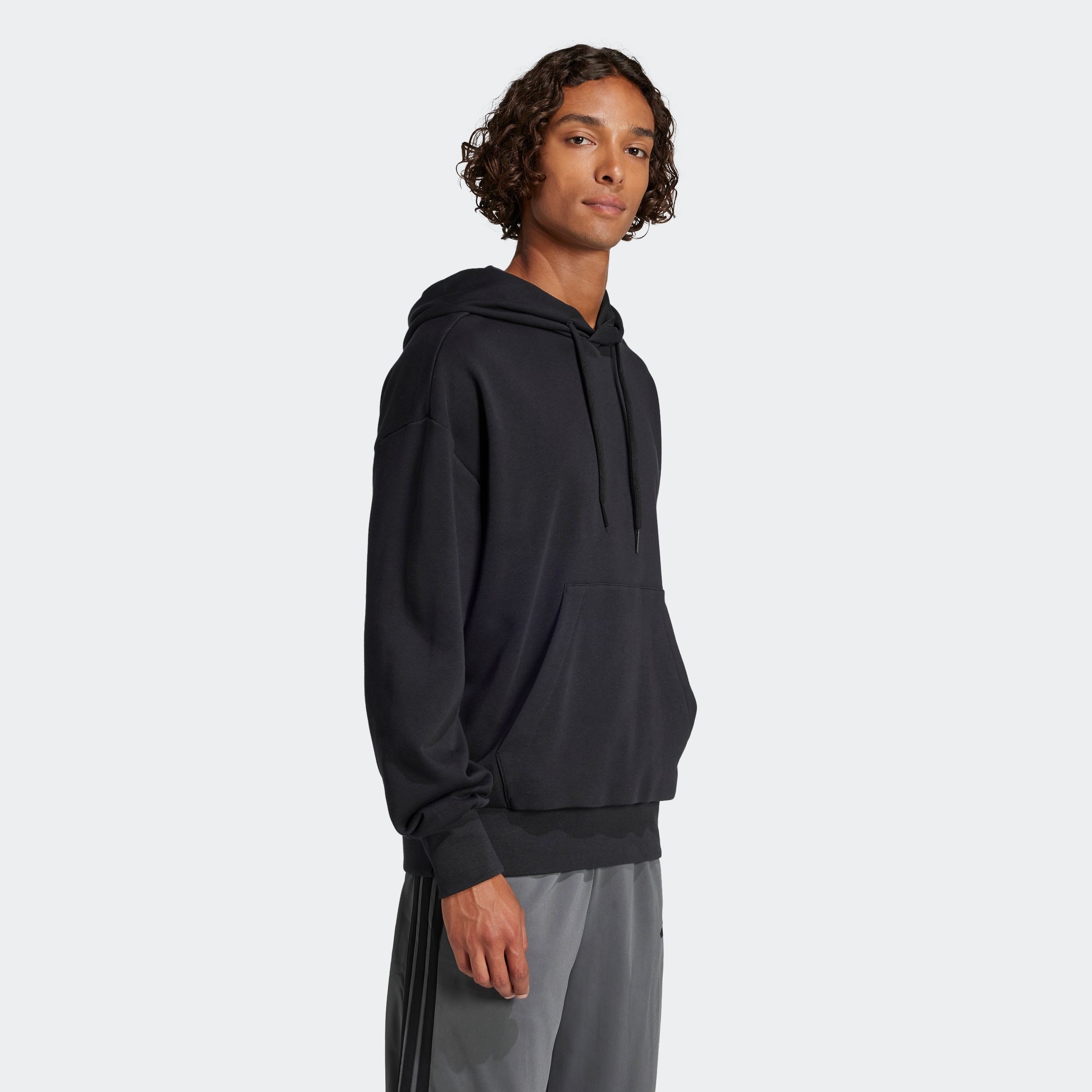 adidas Sportswear Kapuzensweatshirt "ESSENTIALS LOOSE-FIT 3-STREIFEN LOGO F günstig online kaufen