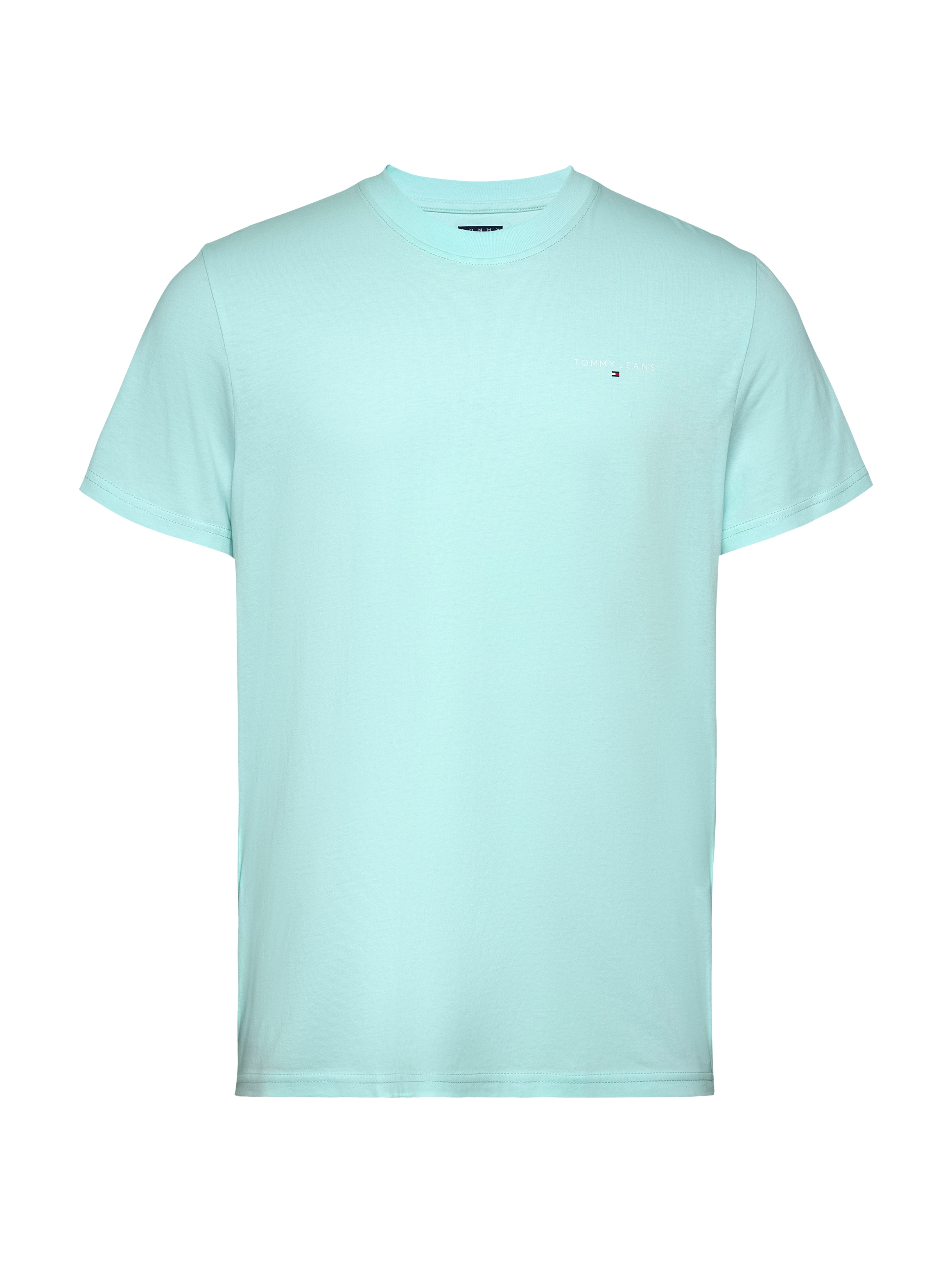 Tommy Jeans T-Shirt »TJM SLIM LINEAR CHEST SS TEE EXT«, mit Logodruck