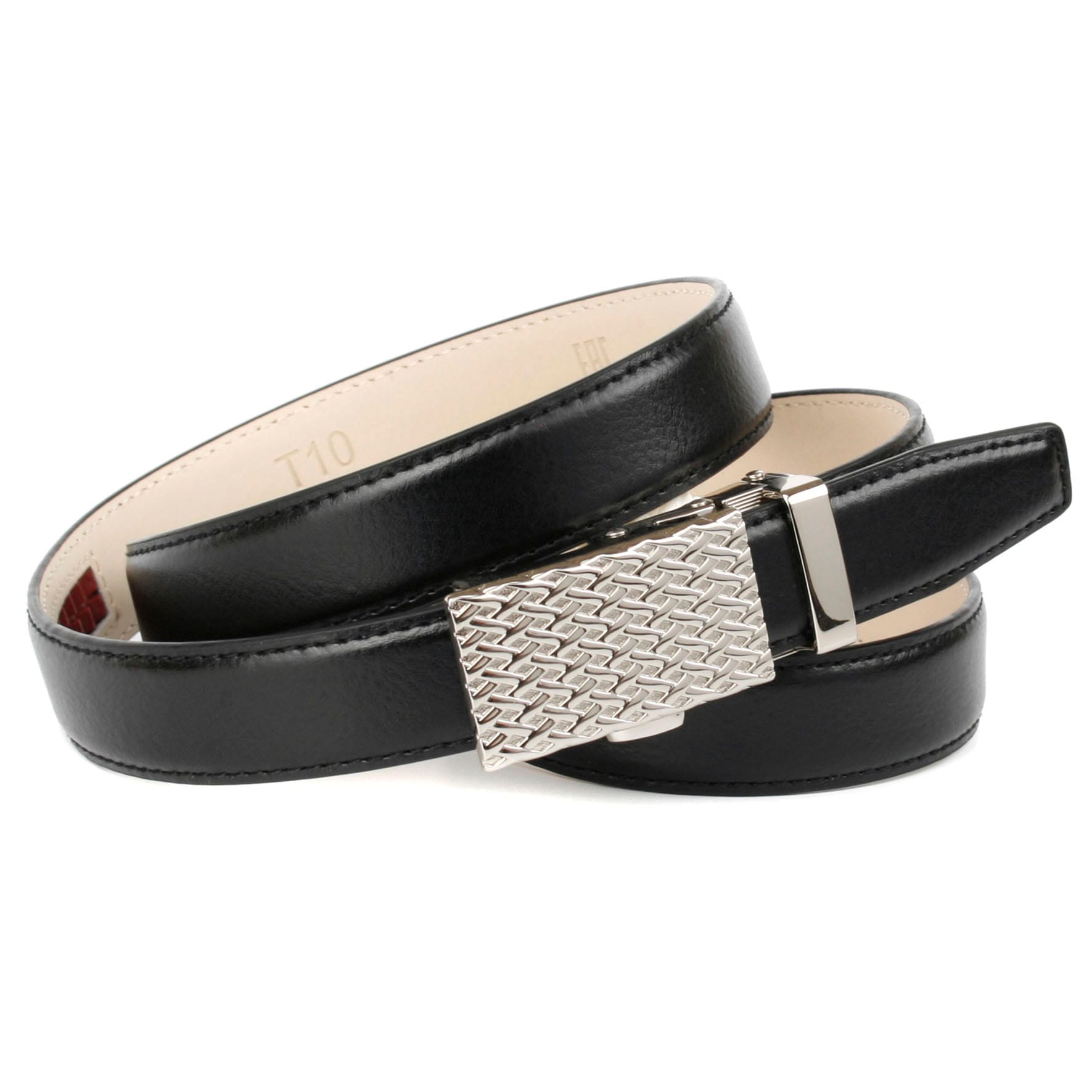 Stilvoller Ledergürtel, in elegante schwarz, Schließe Anthoni BAUR Gürtel Crown bestellen online |