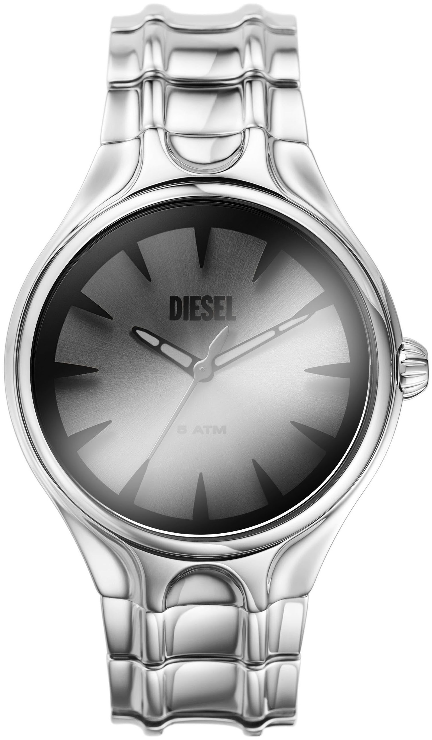 Diesel "STREAMLINE" Armbanduhr, Herrenuhr, Edelstahlarmband