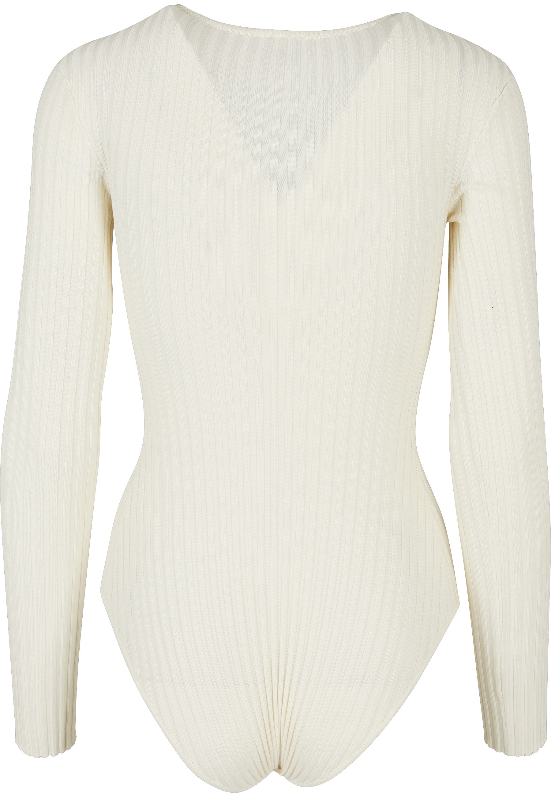 URBAN CLASSICS Langarmshirt »Urban Classics Damen Ladies Rib Knit Longsleeve Body« 1 Stk.