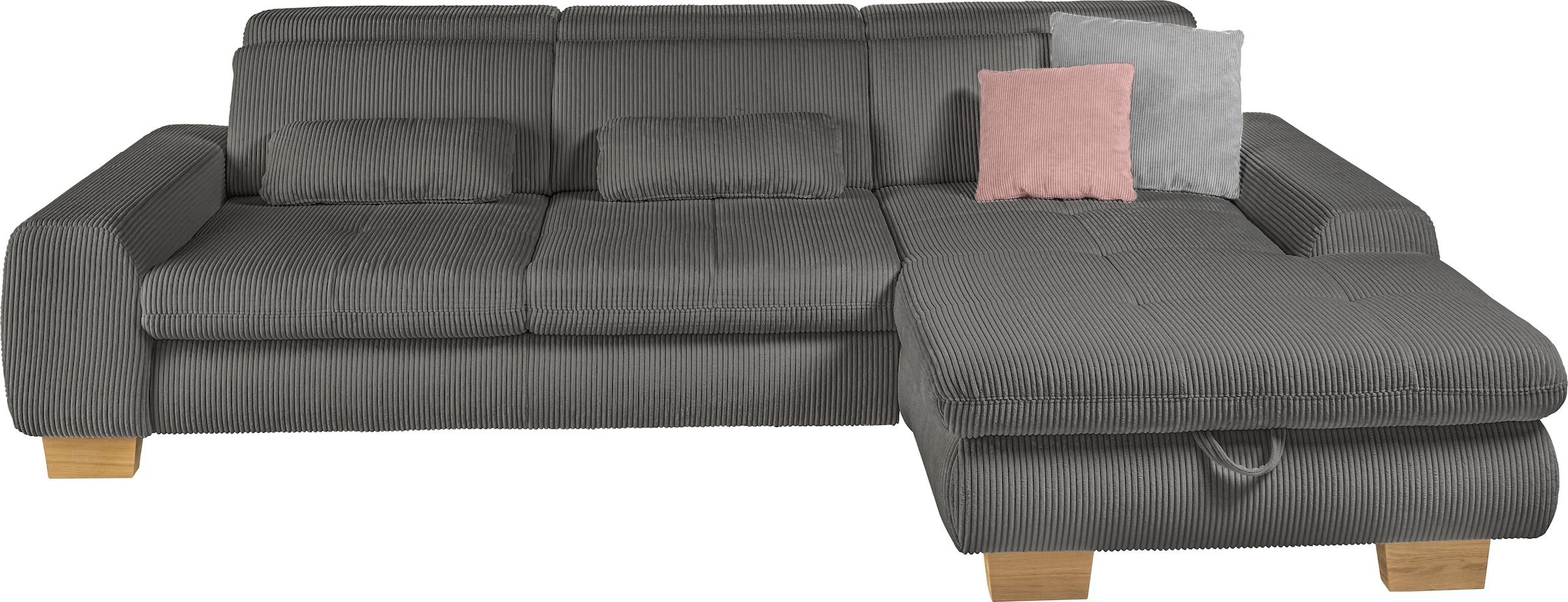 set one by Musterring Ecksofa "SO 3400, Cord, Sitzhöhe 47cm oder 49cm, inkl günstig online kaufen
