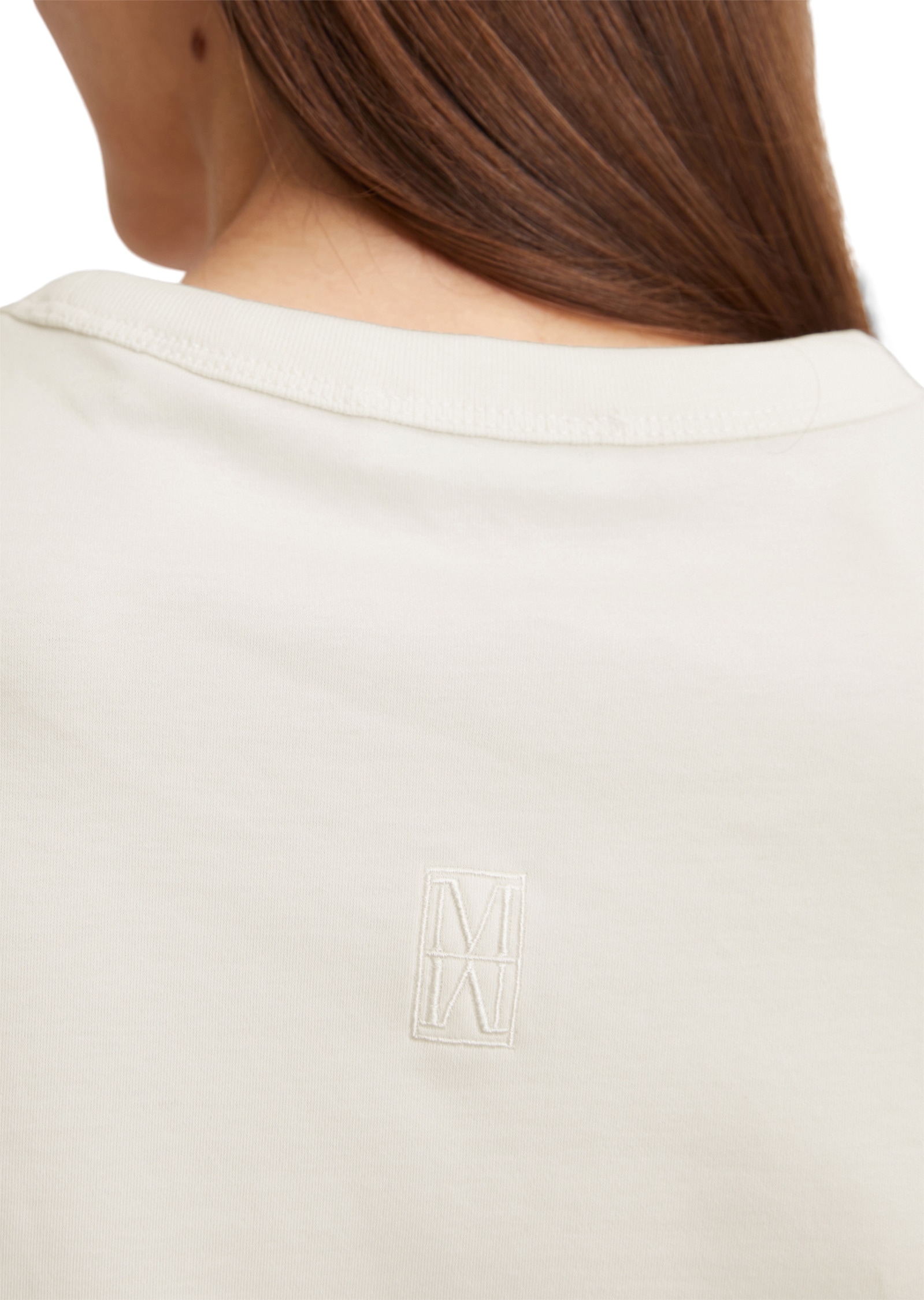 Marc O'Polo T-Shirt »aus Interlock-Jersey«