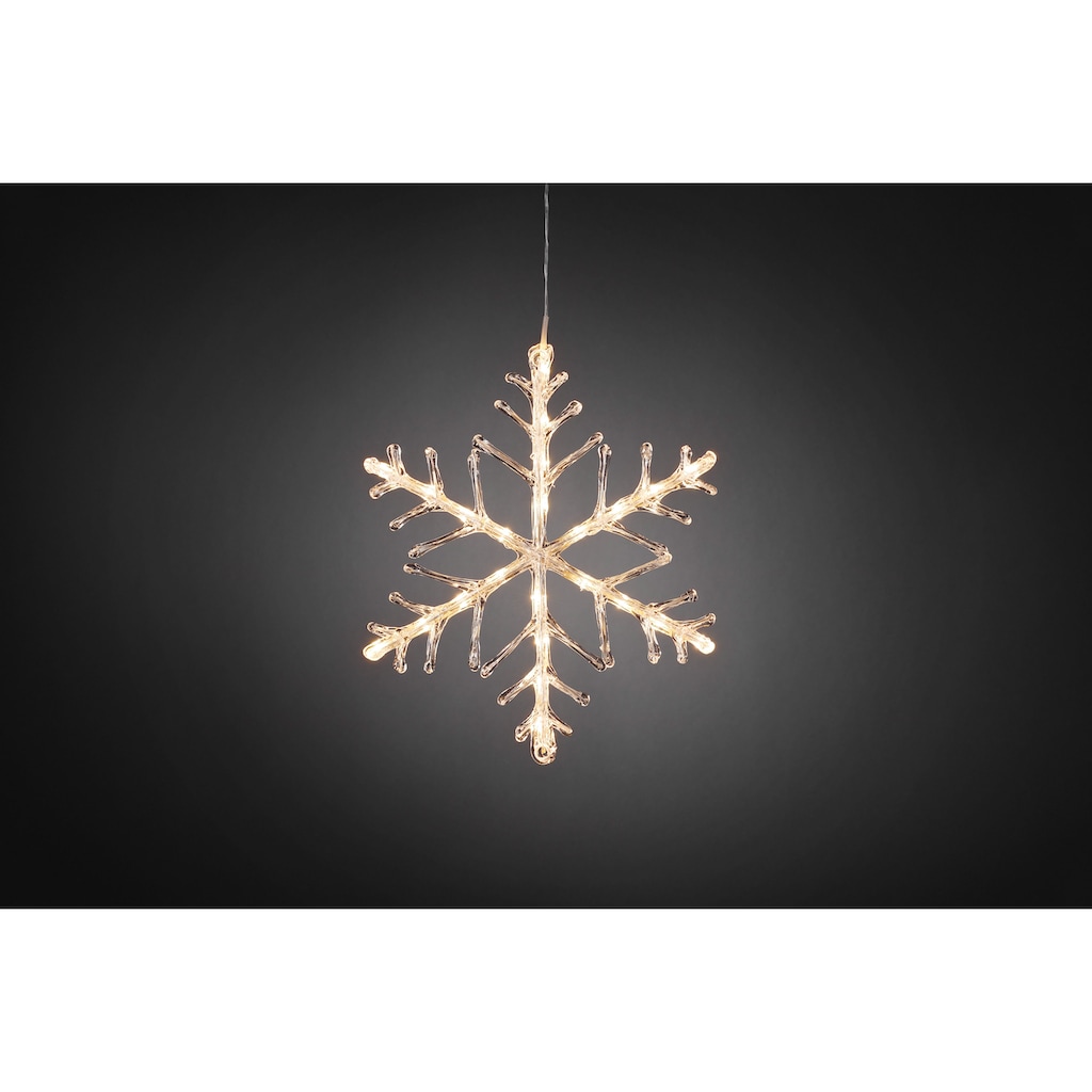 KONSTSMIDE LED Stern »Weihnachtsstern, Weihnachtsdeko aussen«, 24 flammig-flammig