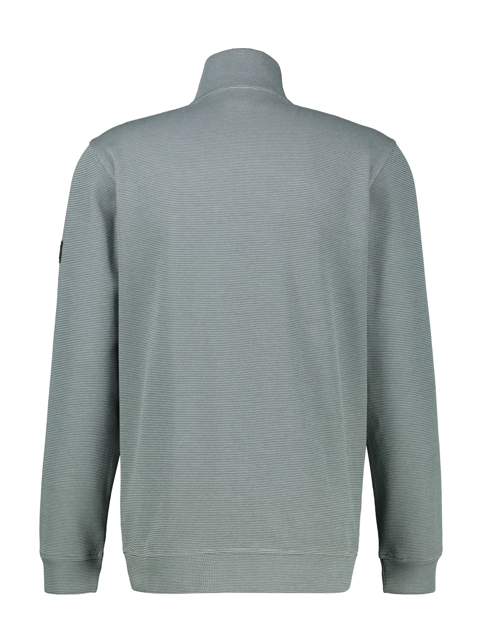Sweatjacke LERROS "Jacke aus Baumwollmix mit Taschen", Herren, Gr. 3XL, storm grau, 90% Baumwolle, 10% Polyester, Sweatjacken Sweatjacke 3