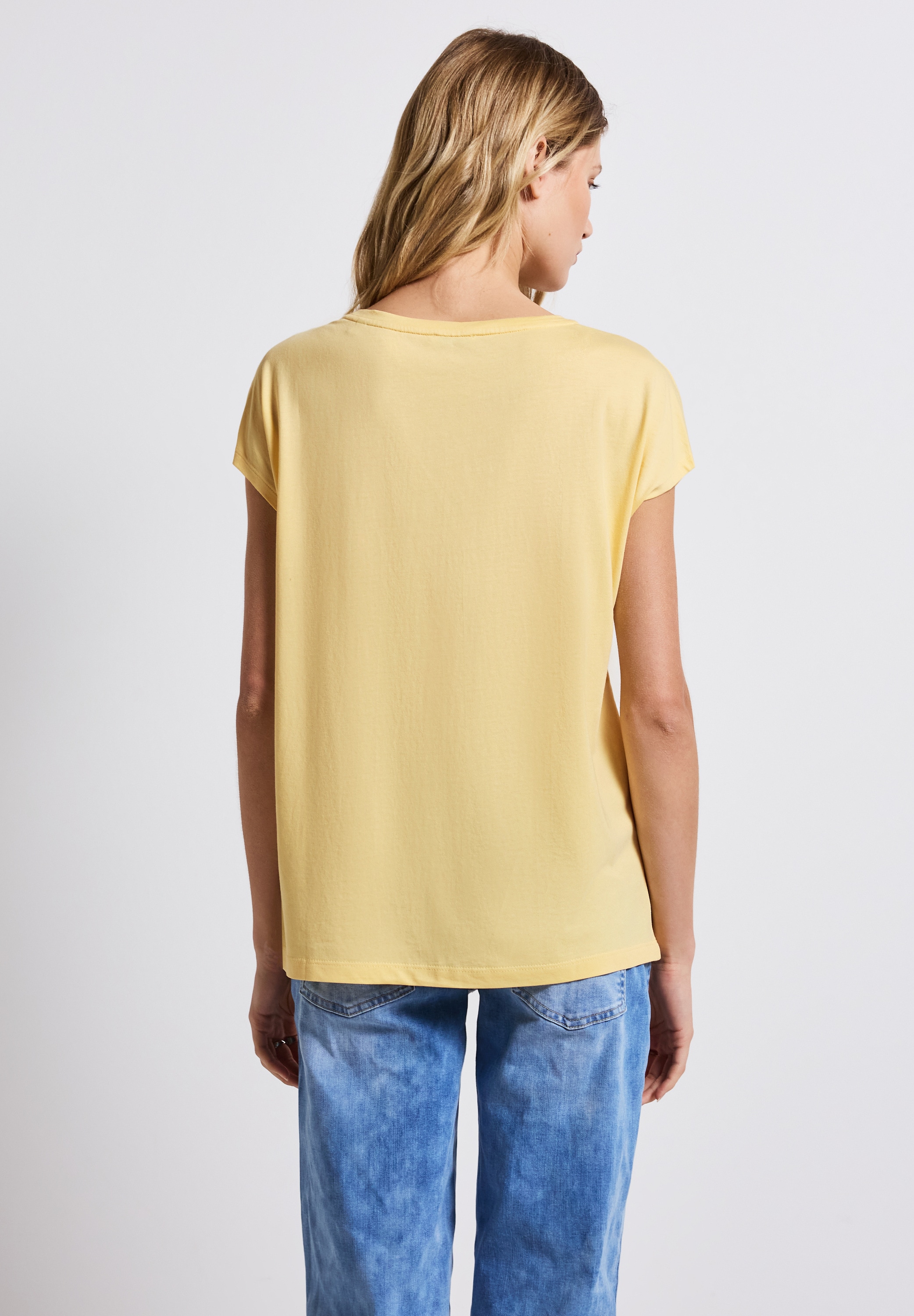 STREET ONE Shirttop, mit Wording Print
