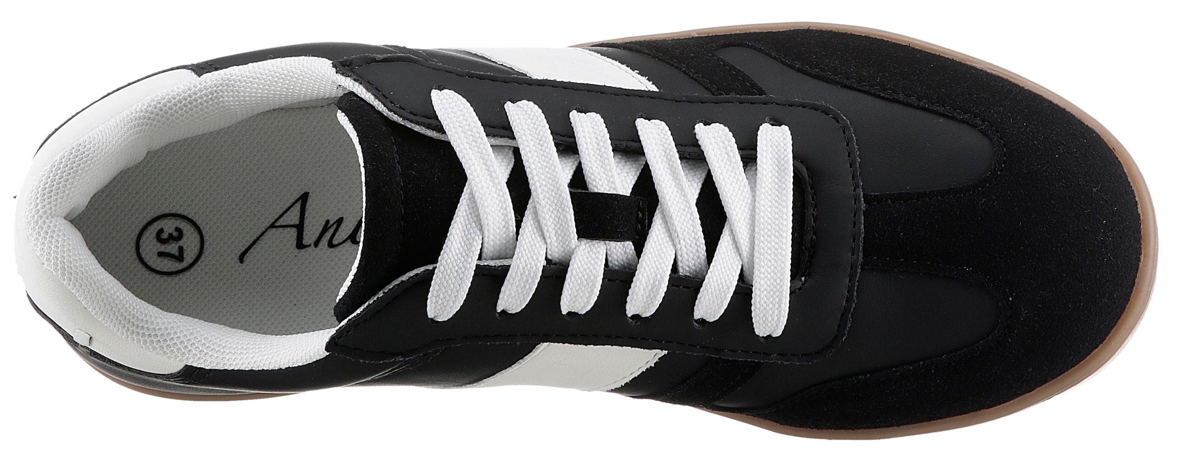 Aniston SHOES Sneaker, Freizeitschuh, Halbschuh, Schnürschuh - NEUE KOLLEKTION