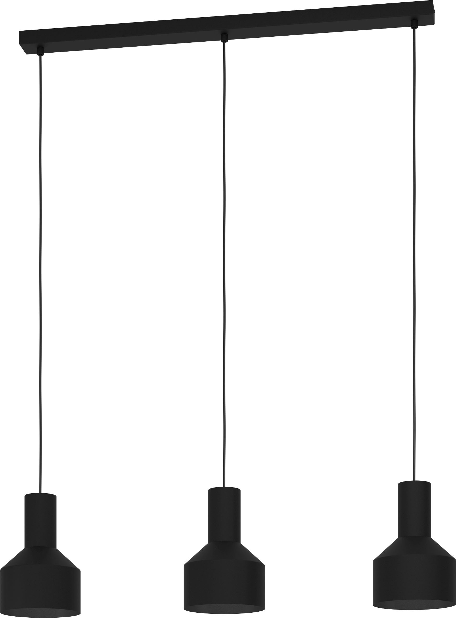 EGLO Hängeleuchte »CASIBARE«, Hängeleuchte in schwarz aus Stahl - exkl. E27  - 40W | BAUR | Deckenstrahler